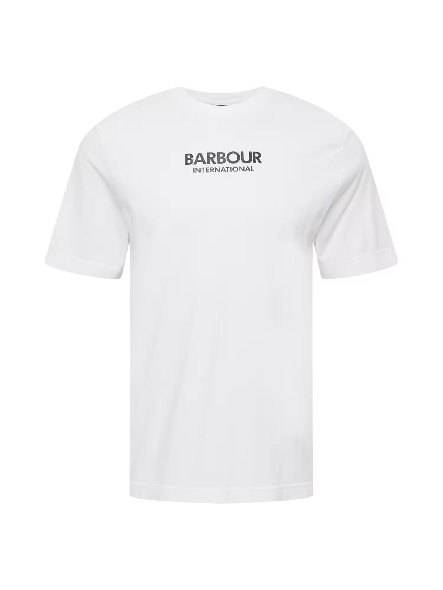 Barbour International Μπλουζάκι 'Formula' μαύρο / λευκό - Pepit.gr