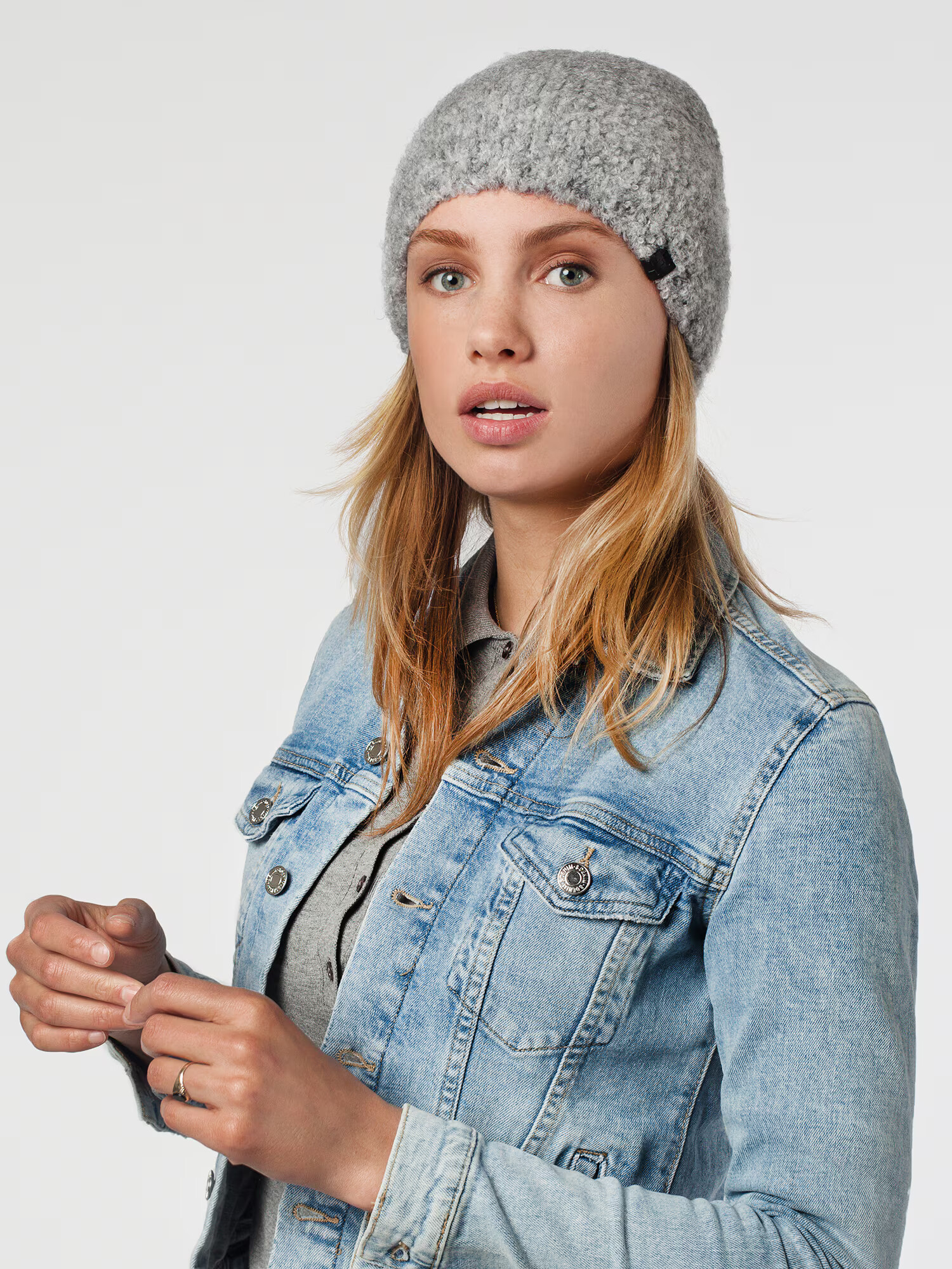 Bickley + Mitchell Σκούφος '82161-01 Beanie' γκρι - Pepit.gr