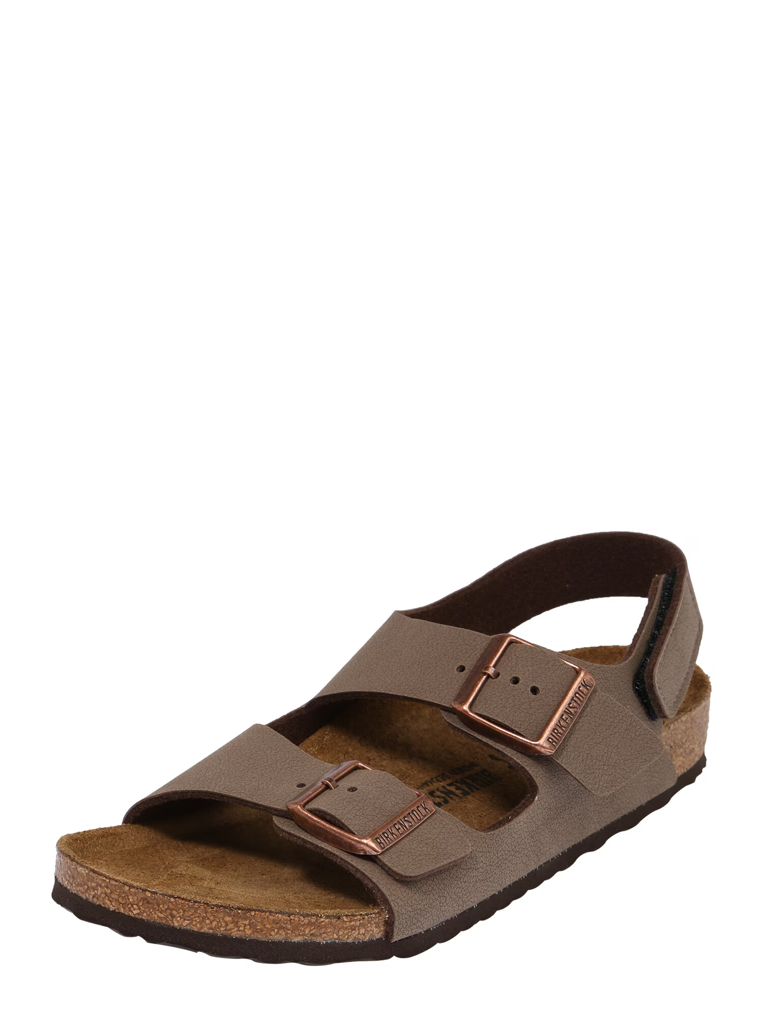 BIRKENSTOCK Ανοικτά παπούτσια 'Milano' καφέ / χαλκός - Pepit.gr