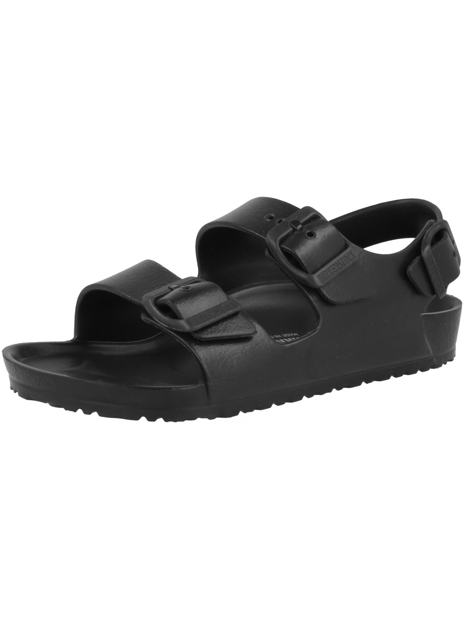 BIRKENSTOCK Ανοικτά παπούτσια 'Milano' μαύρο - Pepit.gr