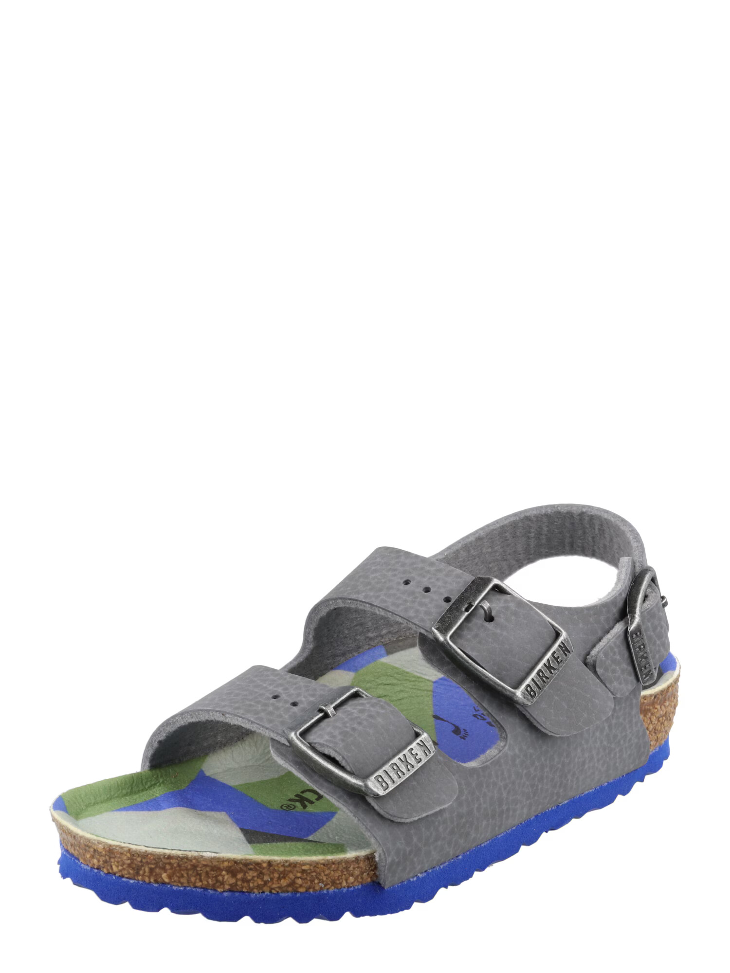 BIRKENSTOCK Ανοικτά παπούτσια 'Milano' σκούρο γκρι - Pepit.gr