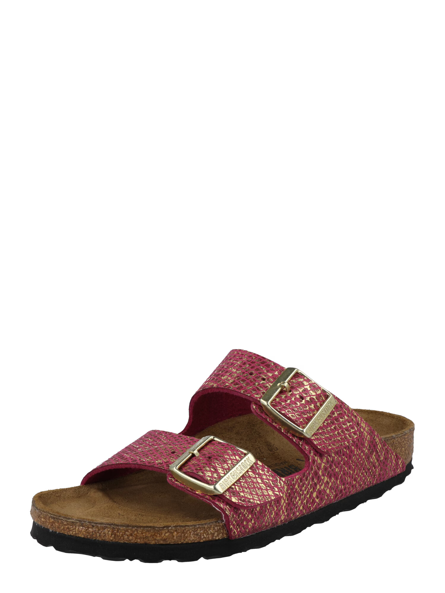 BIRKENSTOCK Μιούλ 'Arizona' χρυσό / φούξια - Pepit.gr