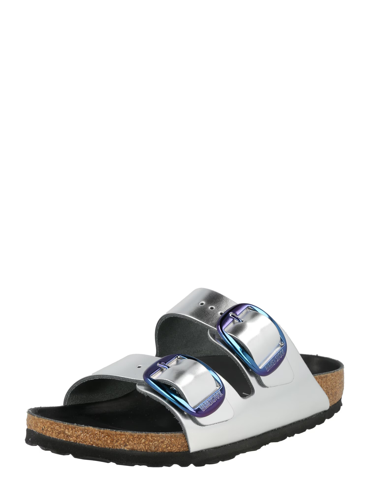 BIRKENSTOCK Μιούλ 'LENA' ασημί - Pepit.gr