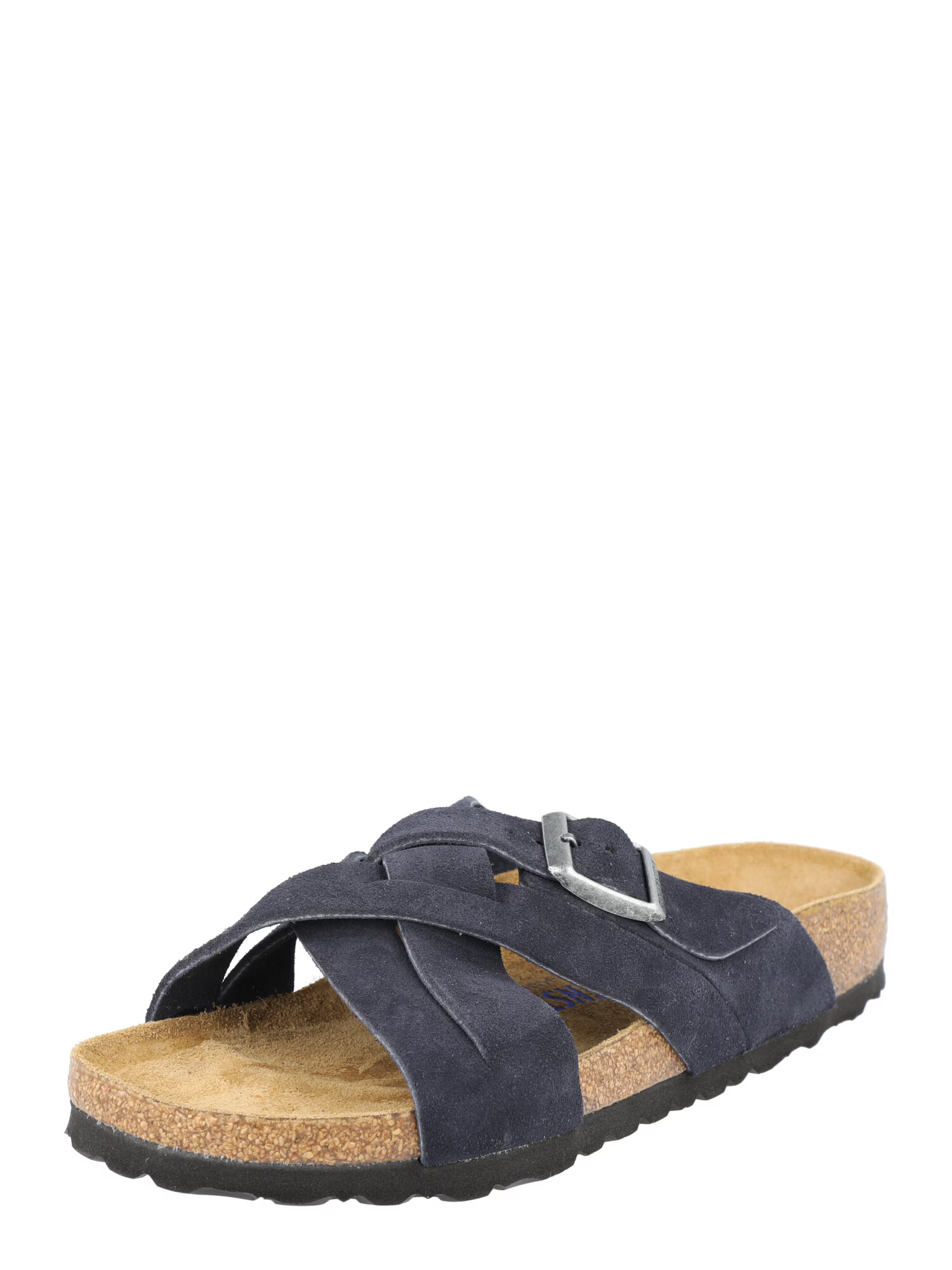 BIRKENSTOCK Μιούλ 'Lugano' σκούρο μπλε - Pepit.gr