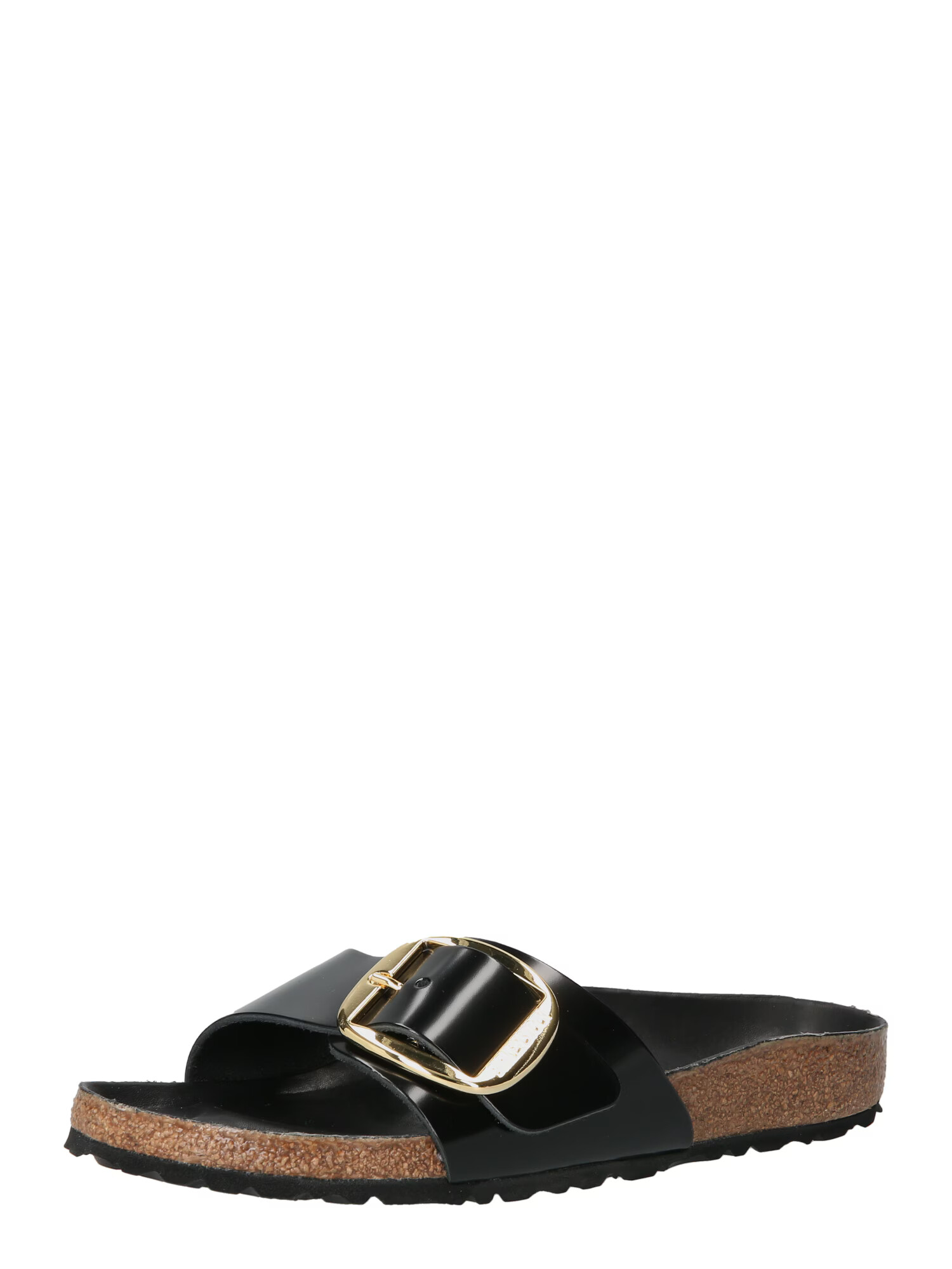 BIRKENSTOCK Μιούλ 'Madrid Big Buckle' χρυσό / μαύρο - Pepit.gr