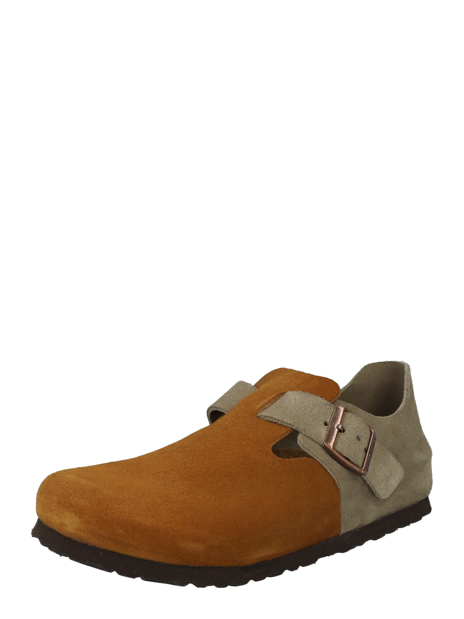 BIRKENSTOCK Παντοφλέ 'London' καφέ / τέφρα - Pepit.gr