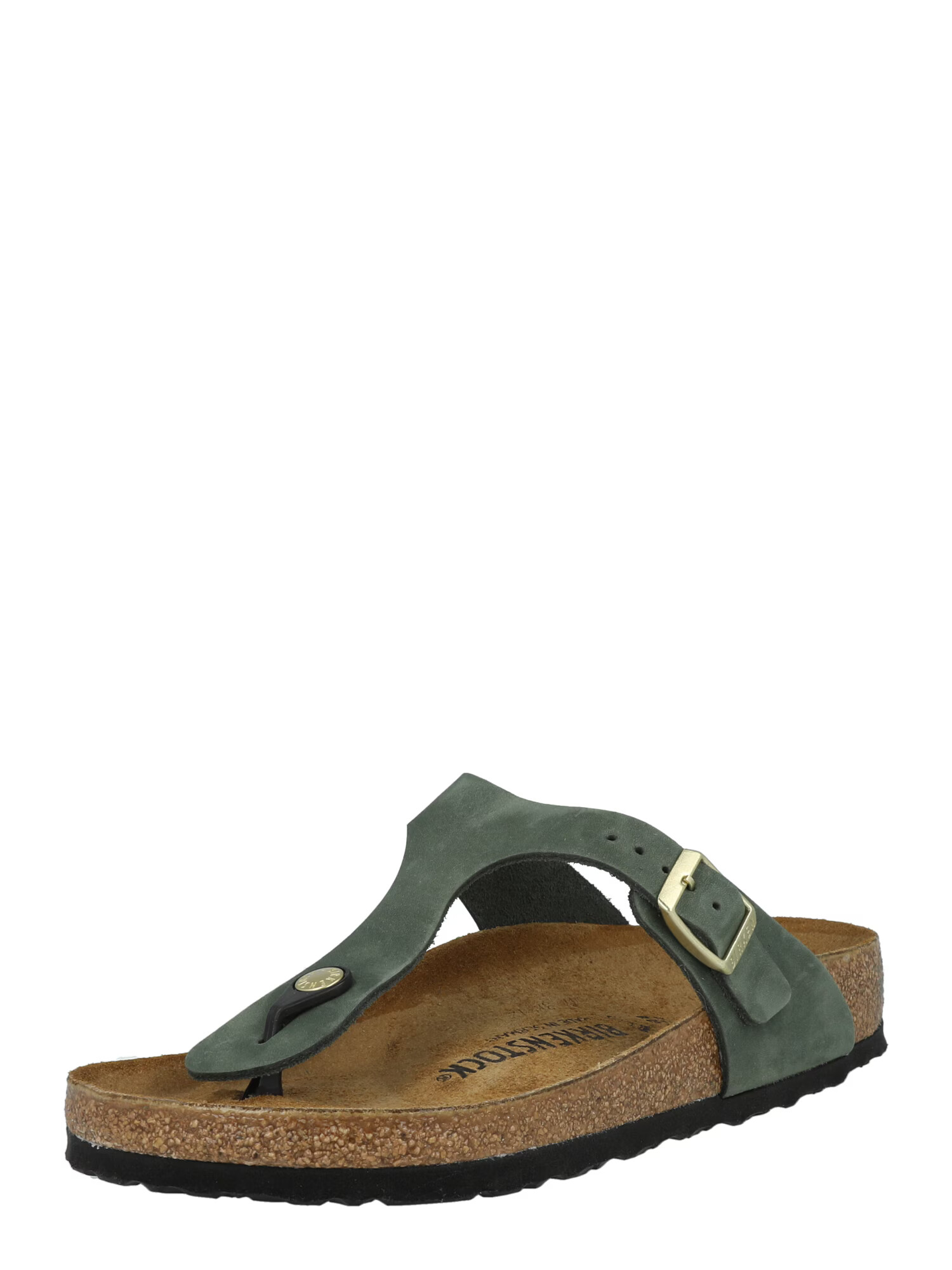 BIRKENSTOCK Σαγιονάρες διχαλωτές λαδί - Pepit.gr