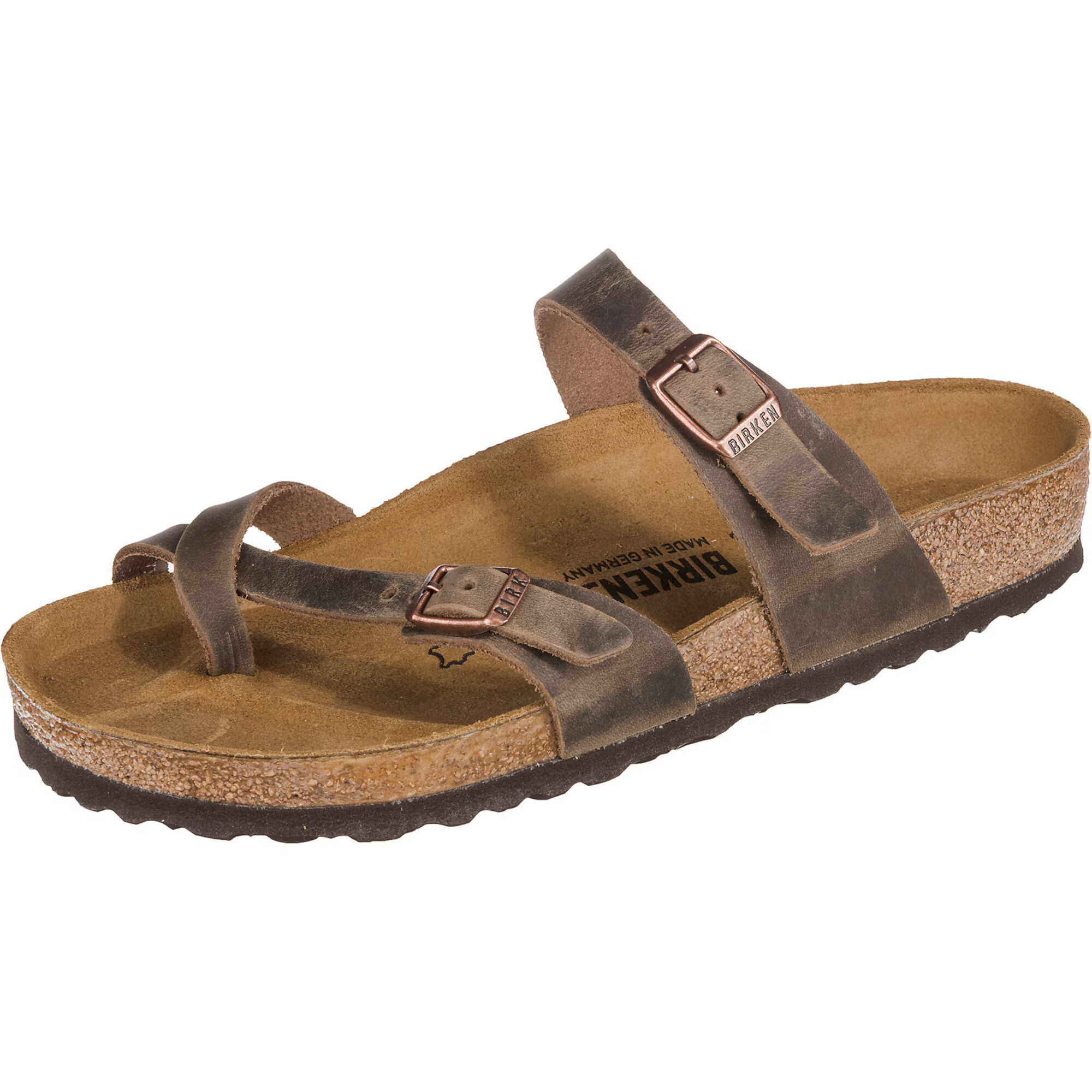 BIRKENSTOCK Σαγιονάρες διχαλωτές 'Mayari' καφέ - Pepit.gr