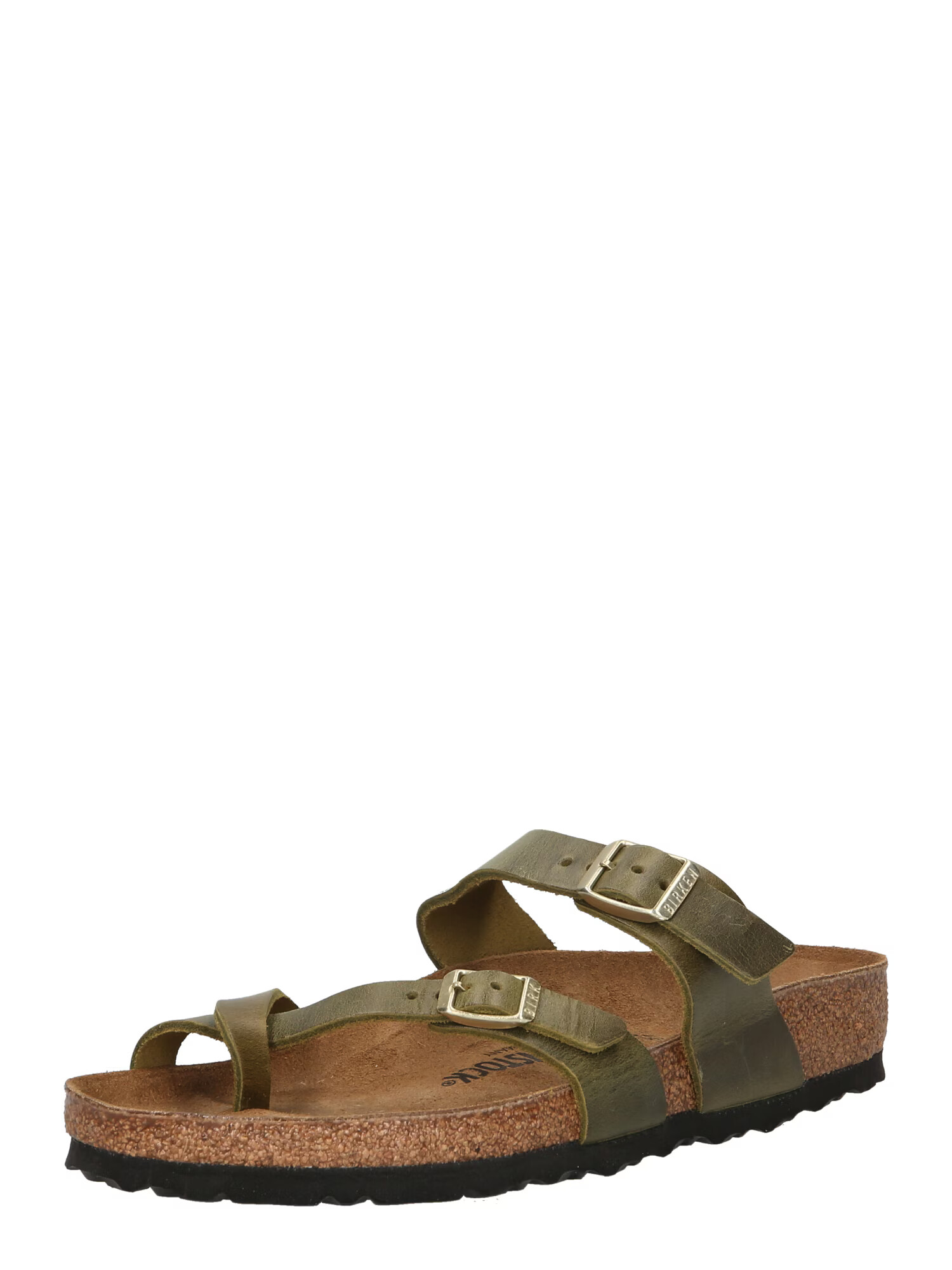 BIRKENSTOCK Σαγιονάρες διχαλωτές 'Mayari' χακί - Pepit.gr