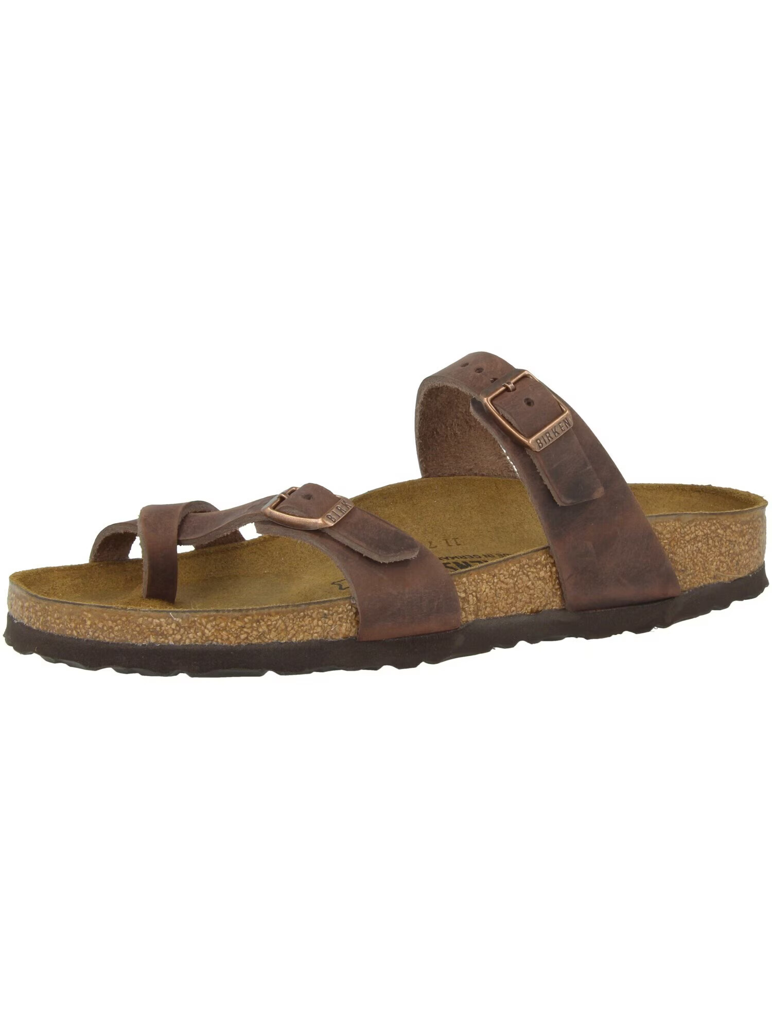 BIRKENSTOCK Σαγιονάρες διχαλωτές 'Mayari' μόκα - Pepit.gr