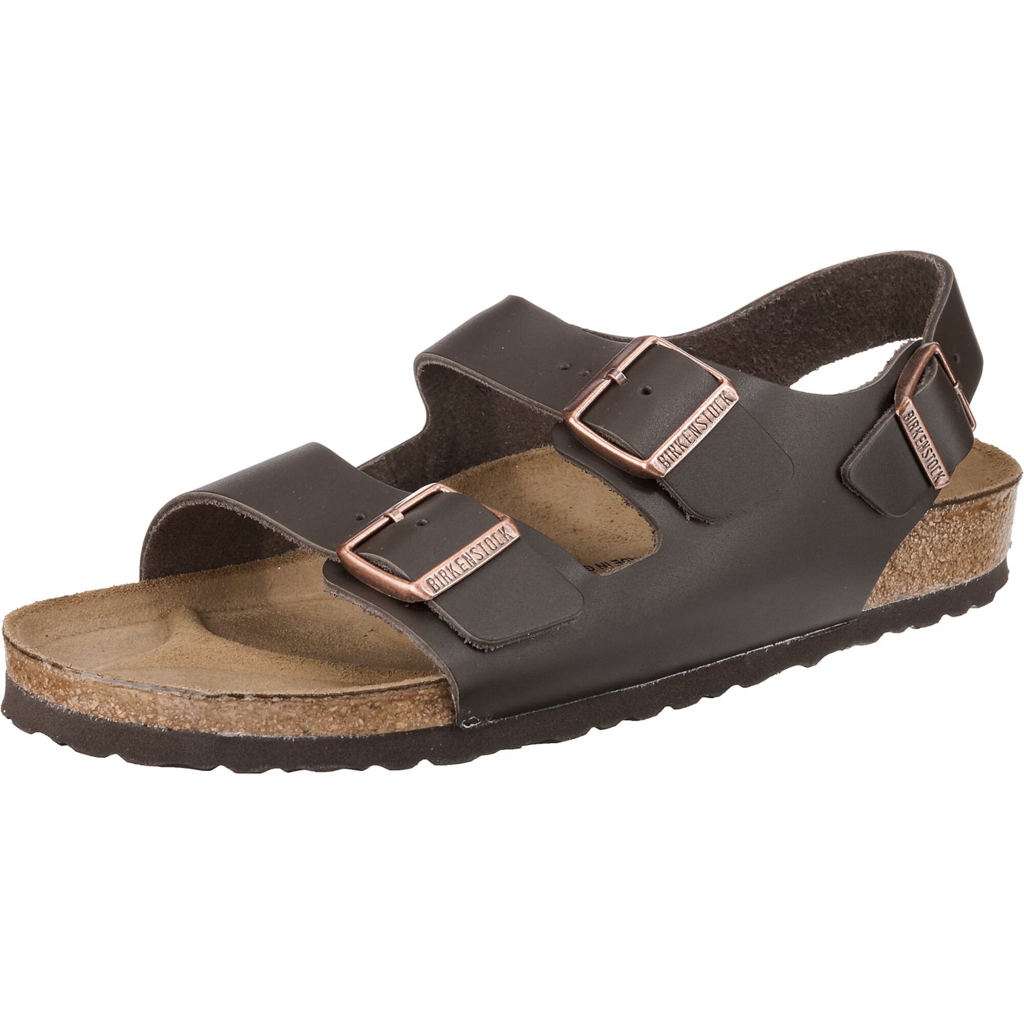 BIRKENSTOCK Σανδάλι 'Milano' σκούρο καφέ - Pepit.gr