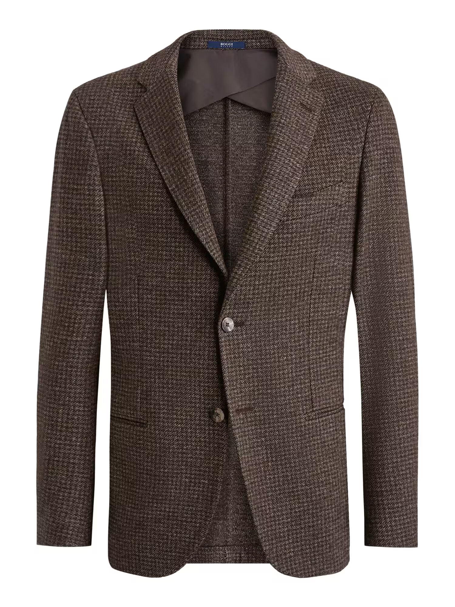 Boggi Milano Ανδρικό σακάκι 'Houndstooth' μόκα - Pepit.gr