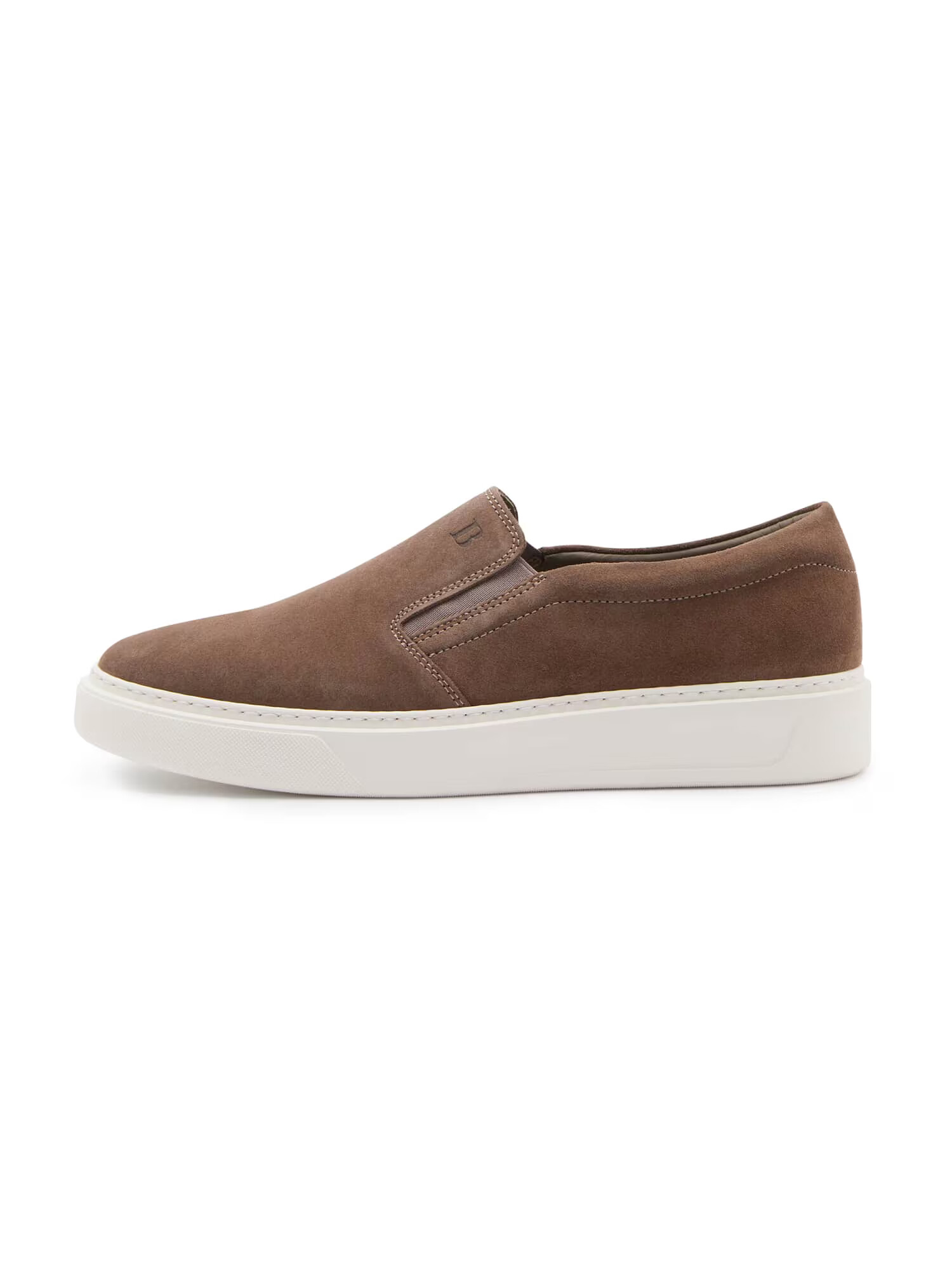 Boggi Milano Slip-on 'Suede' ανοικτό καφέ - Pepit.gr