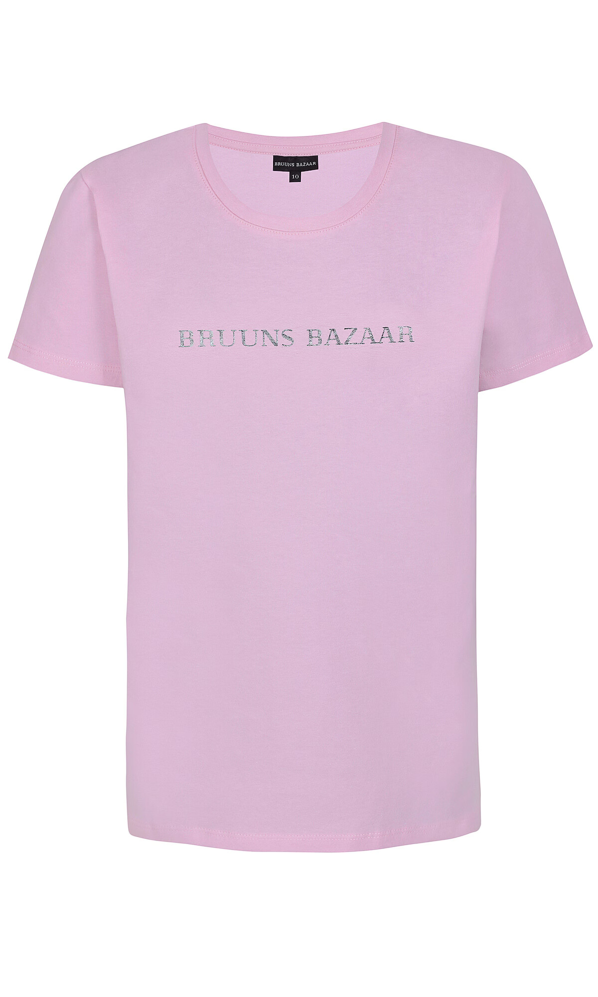 Bruuns Bazaar Kids Μπλουζάκι ανοικτό ροζ / ασημί - Pepit.gr