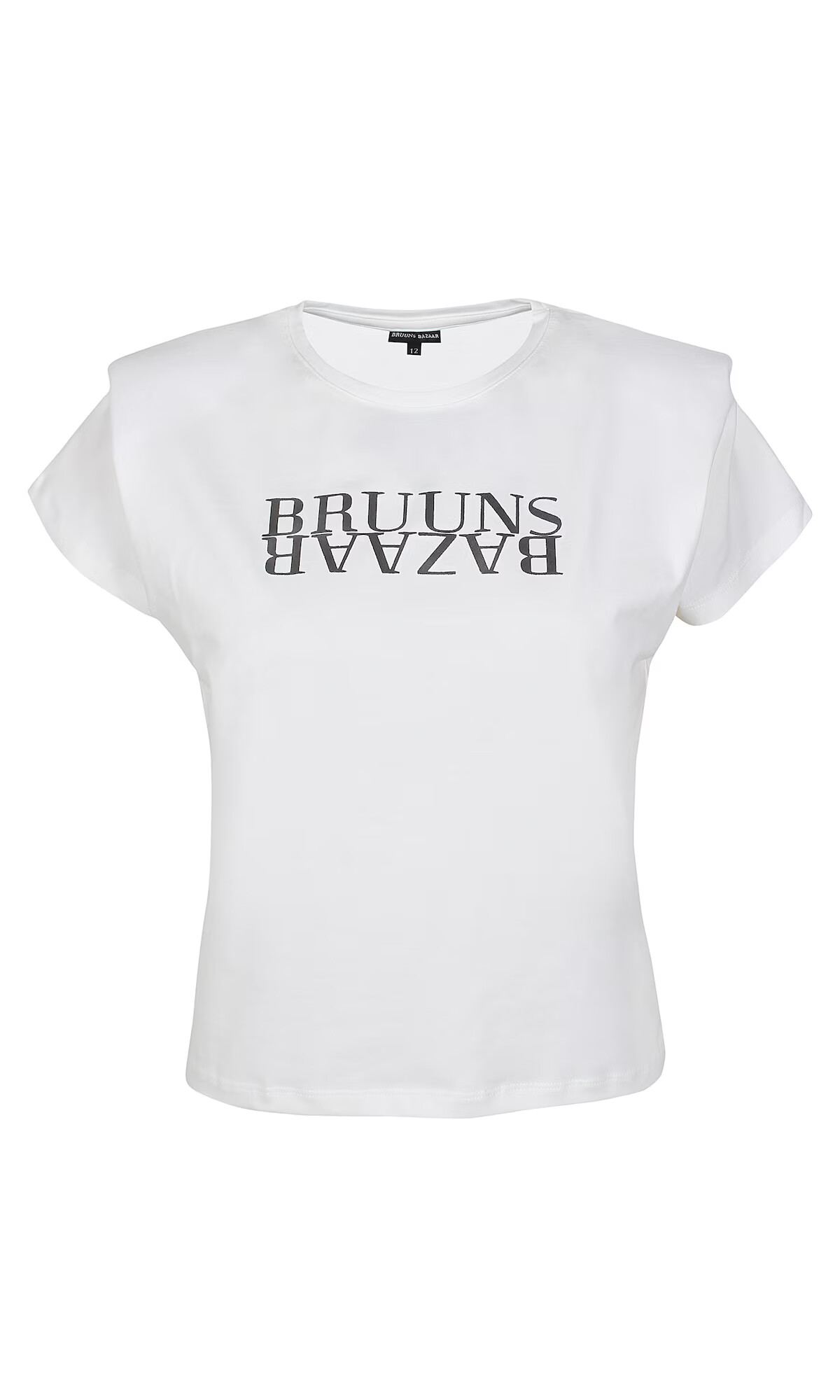 Bruuns Bazaar Kids Μπλουζάκι 'Jofrid' μαύρο / offwhite - Pepit.gr