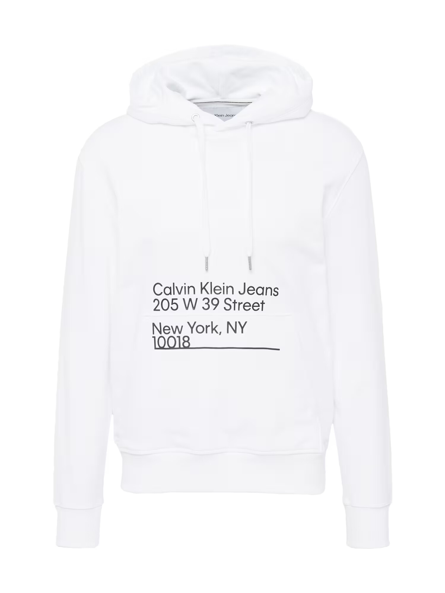 Calvin Klein Jeans Μπλούζα φούτερ μαύρο / λευκό - Pepit.gr