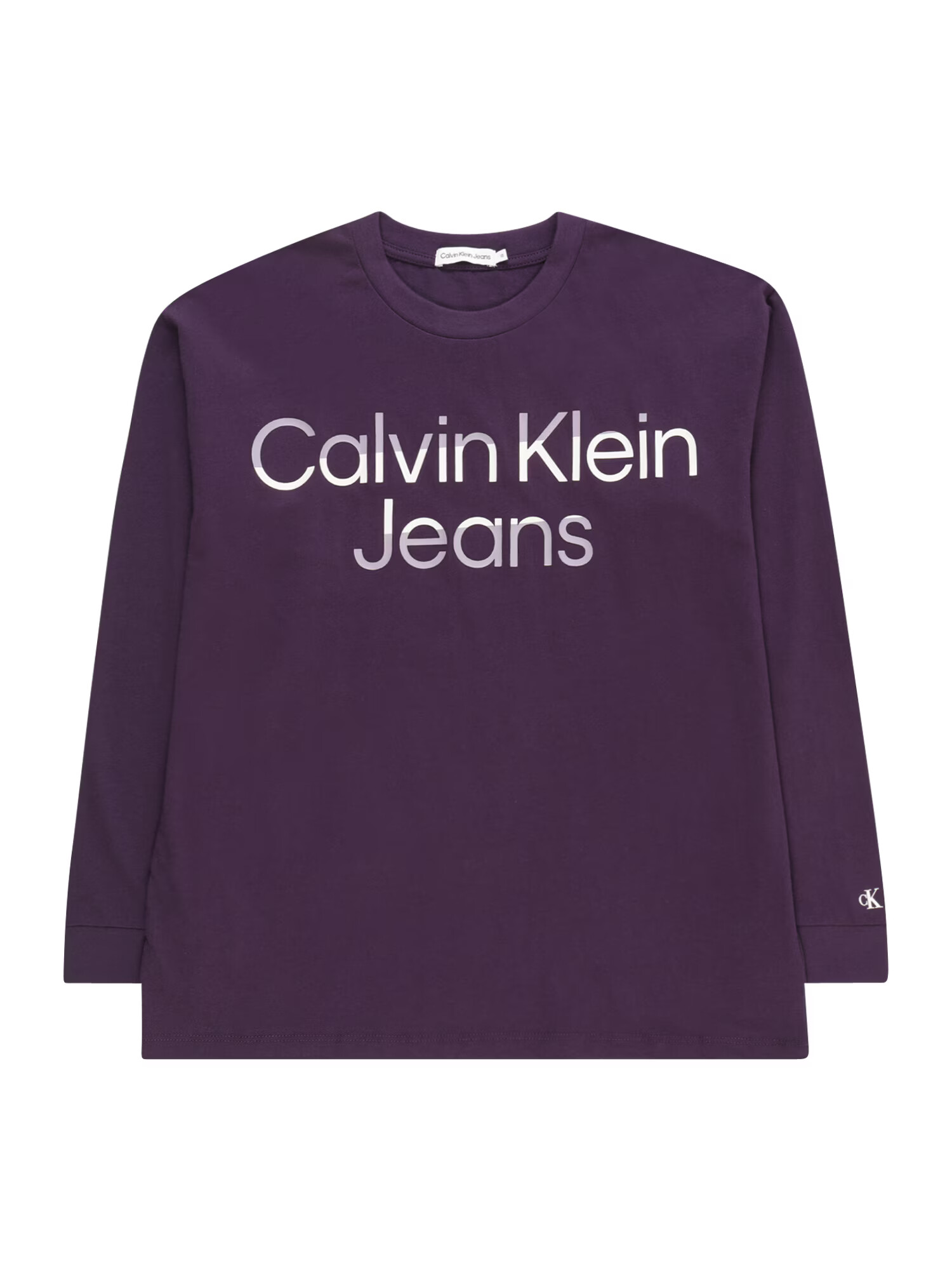 Calvin Klein Jeans Μπλουζάκι 'HERO' λιλά παστέλ / σκούρο λιλά / λευκό - Pepit.gr