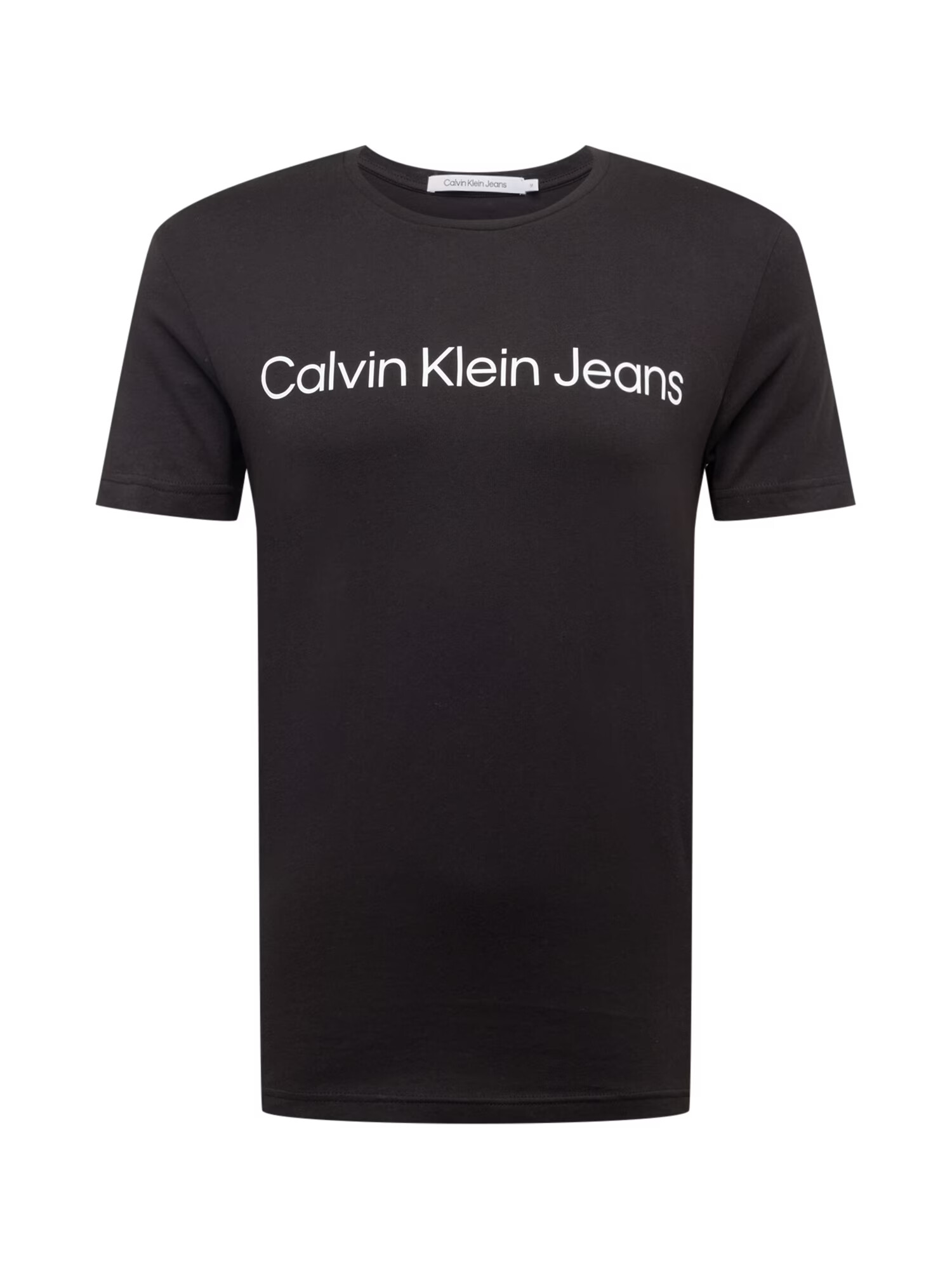 Calvin Klein Jeans Μπλουζάκι μαύρο / λευκό - Pepit.gr