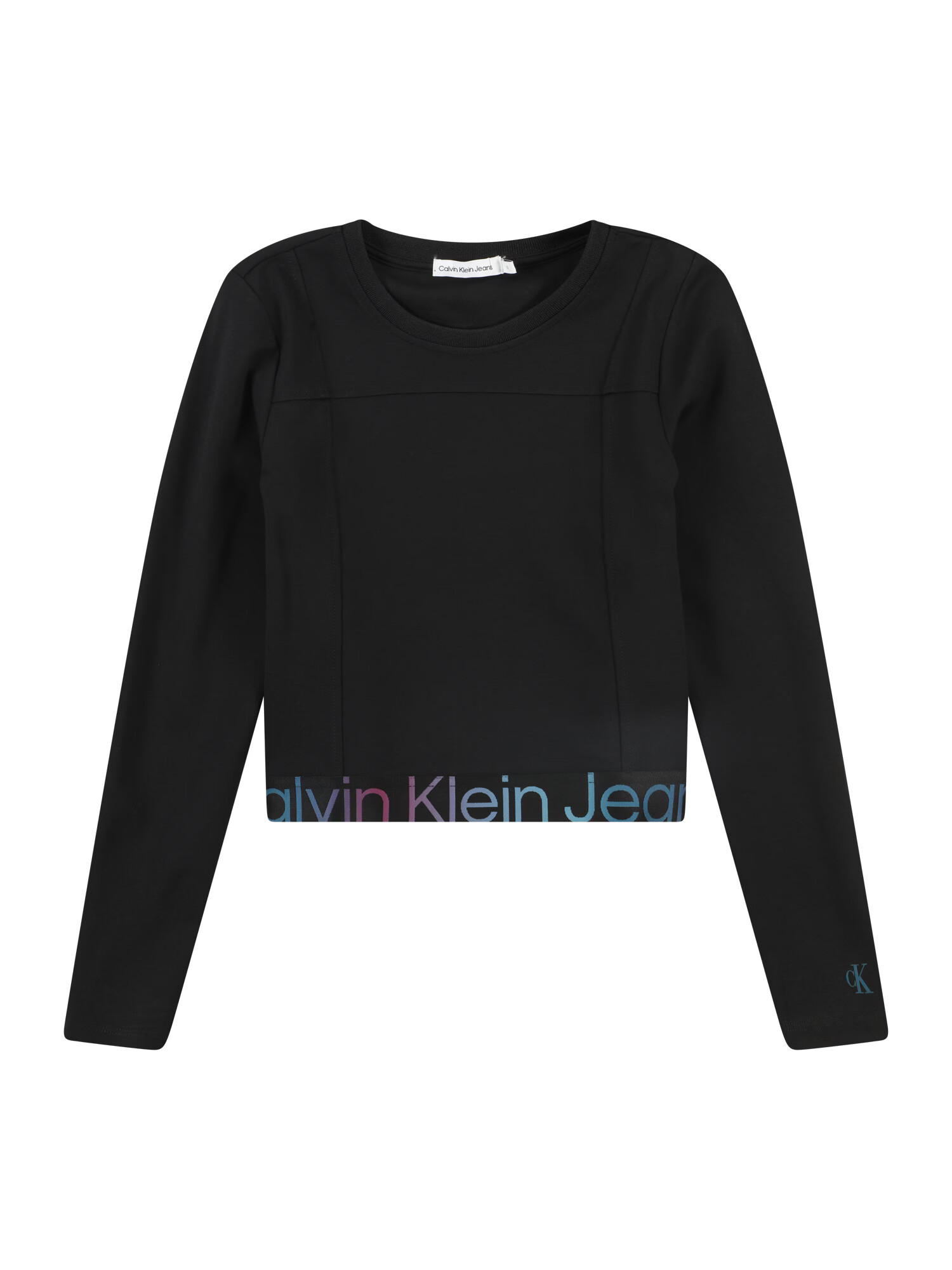 Calvin Klein Jeans Μπλουζάκι 'Milano' μπλε / λιλά / ροζ / μαύρο - Pepit.gr