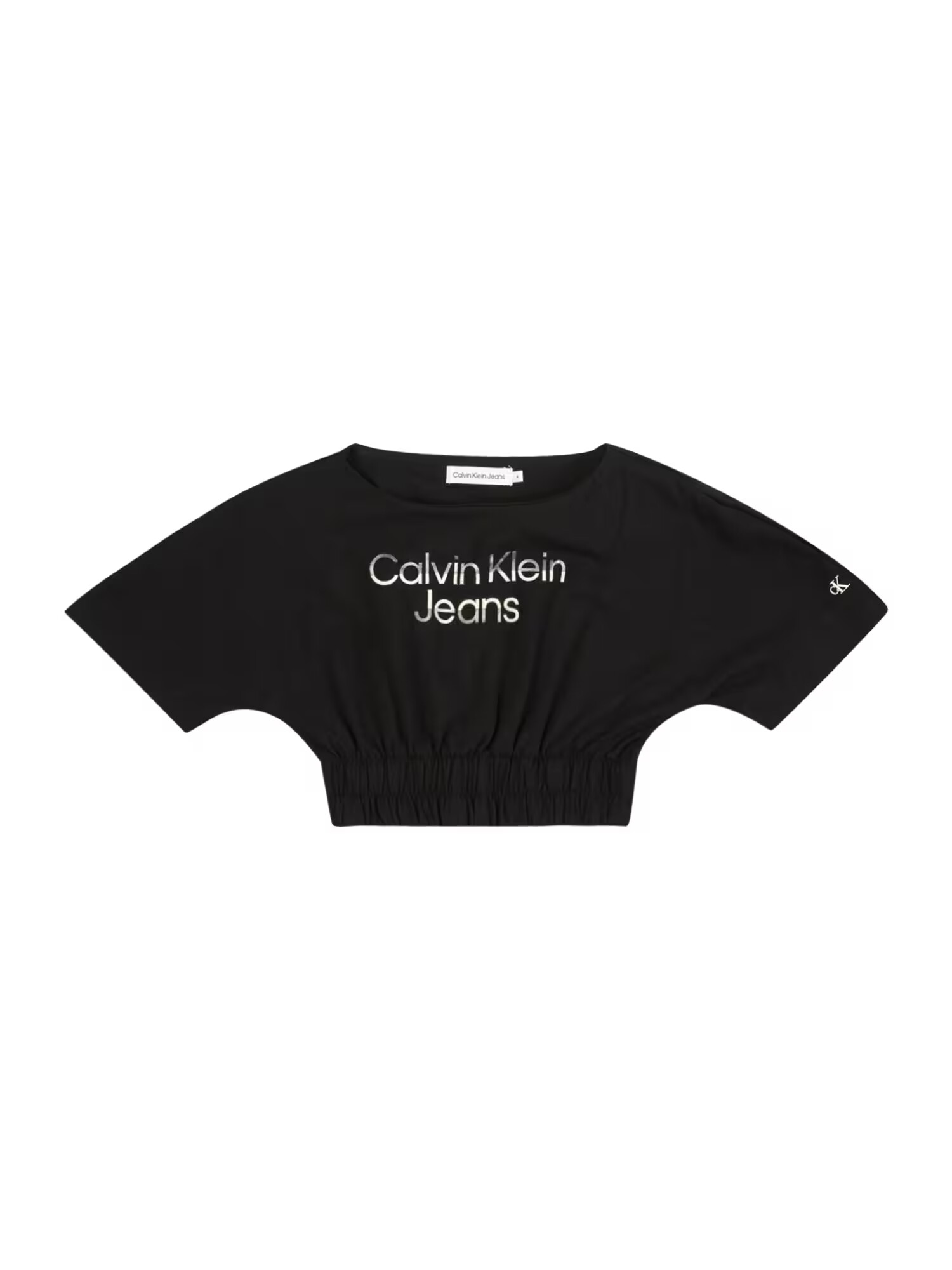 Calvin Klein Jeans Μπλουζάκι μπεζ / μαύρο - Pepit.gr