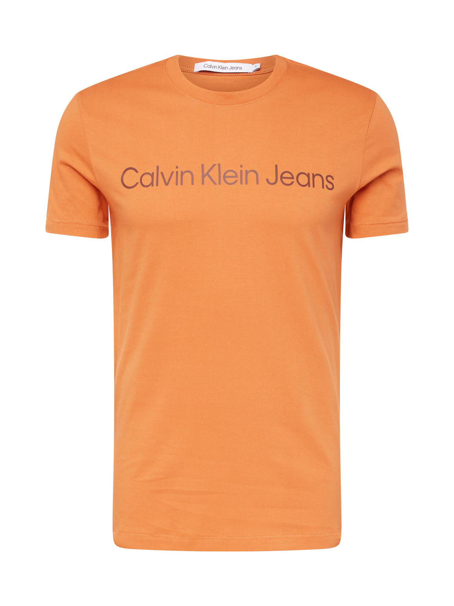 Calvin Klein Jeans Μπλουζάκι πορτοκαλί / μαύρο - Pepit.gr