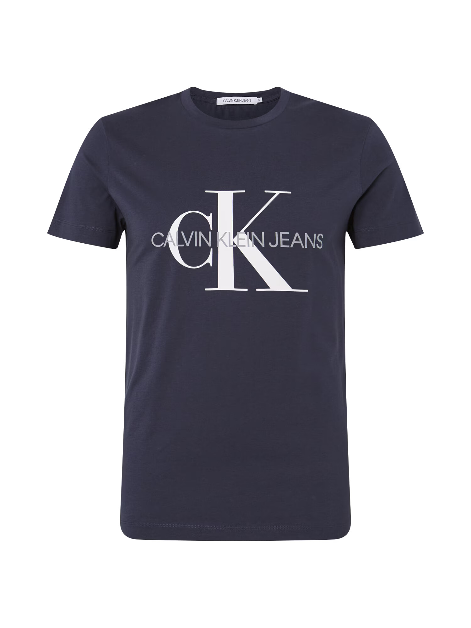 Calvin Klein Jeans Μπλουζάκι σκούρο μπλε / γκρι / λευκό - Pepit.gr