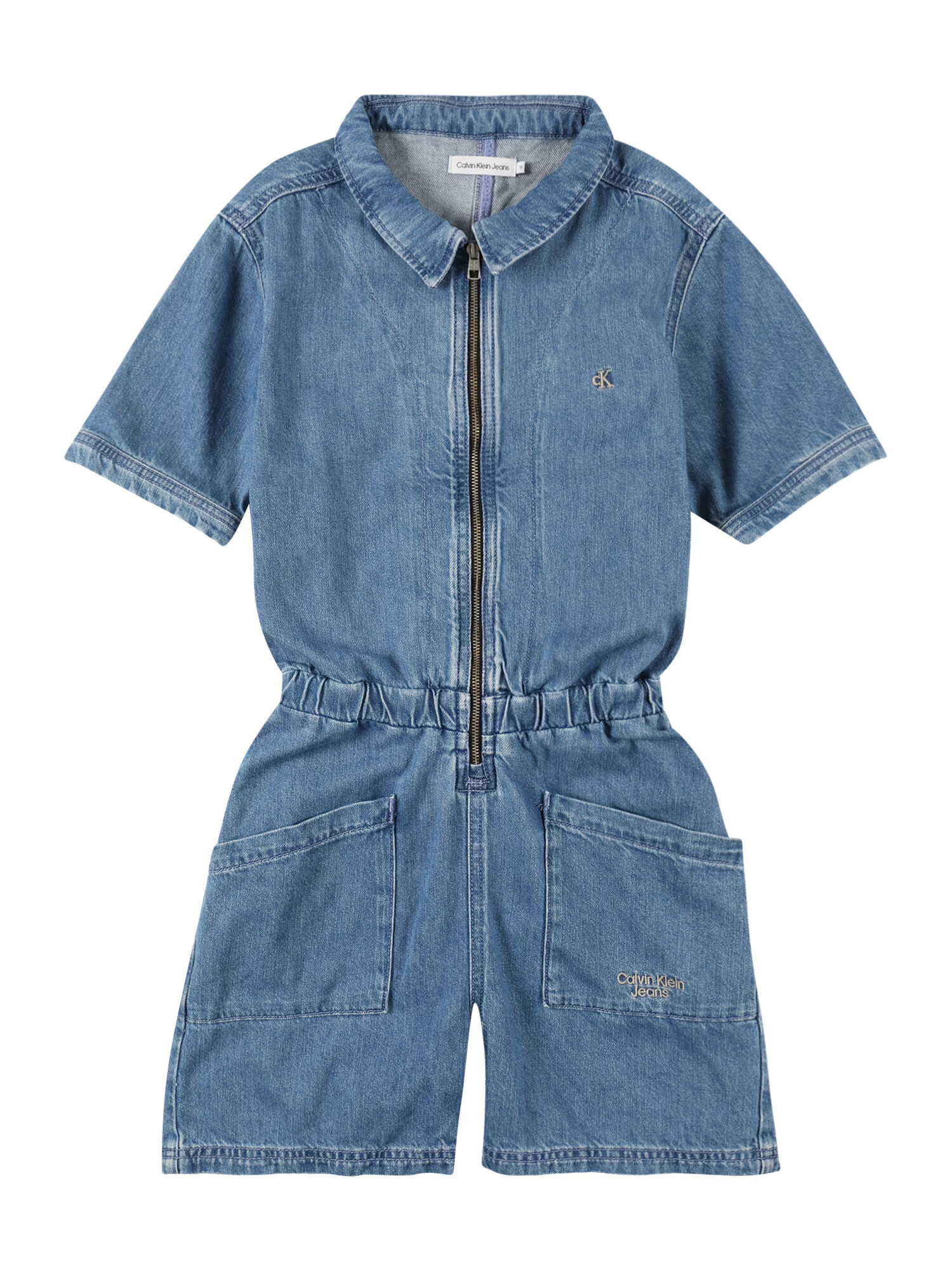 Calvin Klein Jeans Overall μπλε ντένιμ - Pepit.gr