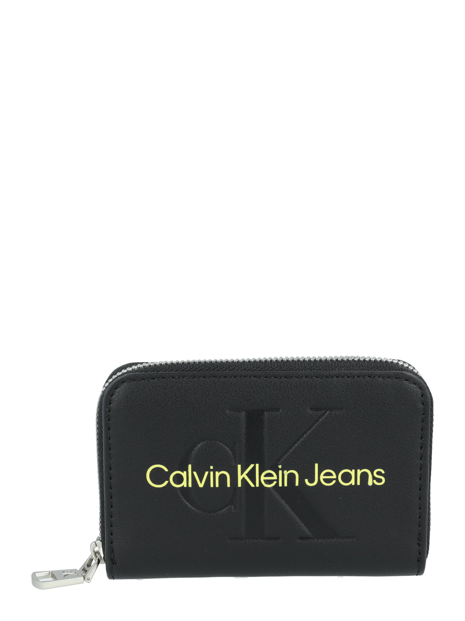 Calvin Klein Jeans Πορτοφόλι λάιμ / μαύρο - Pepit.gr