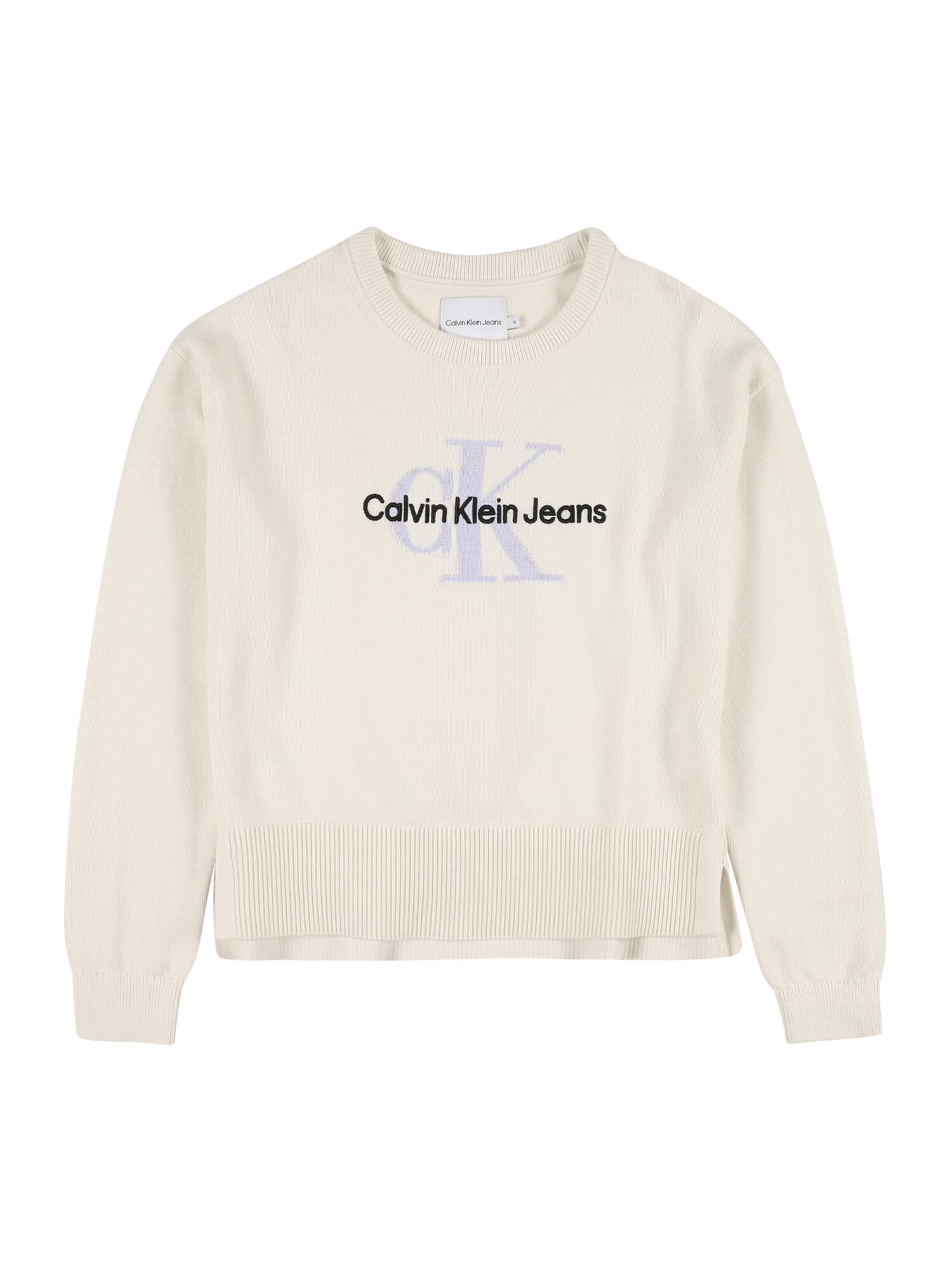 Calvin Klein Jeans Πουλόβερ ελεφαντόδοντο - Pepit.gr