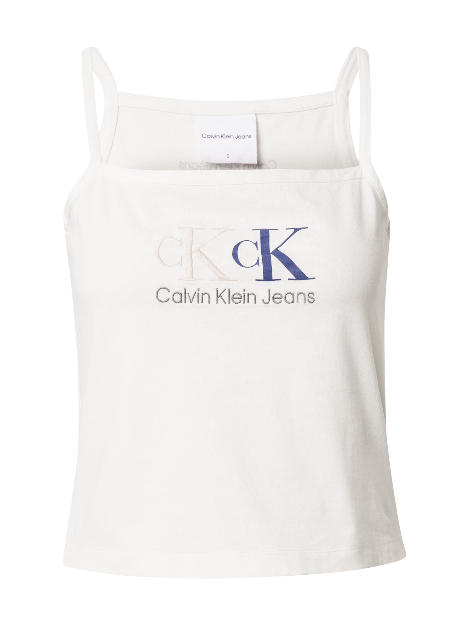 Calvin Klein Jeans Τοπ λουλακί / γκρι / λευκό - Pepit.gr