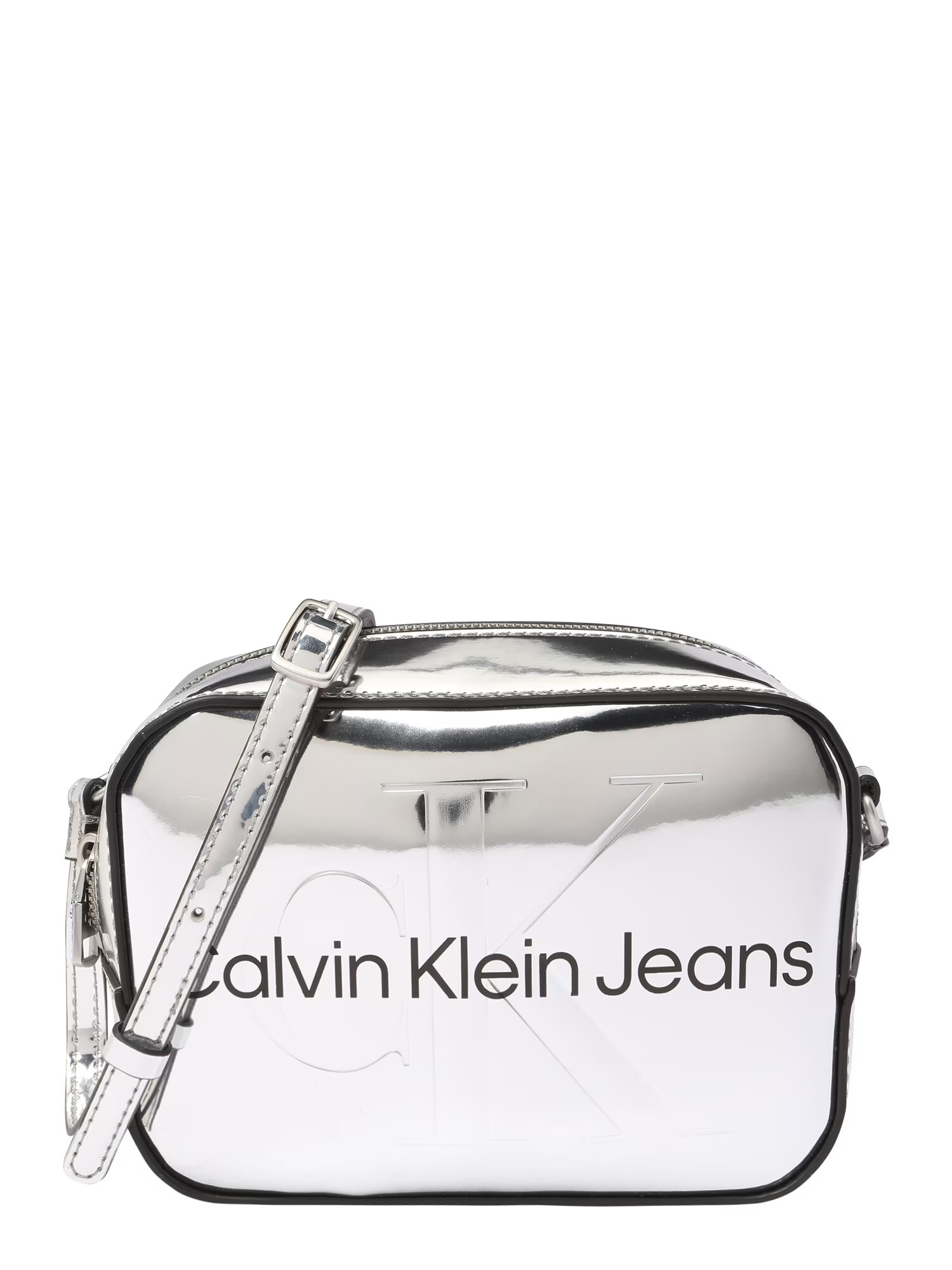 Calvin Klein Jeans Τσάντα ώμου μαύρο / ασημί - Pepit.gr