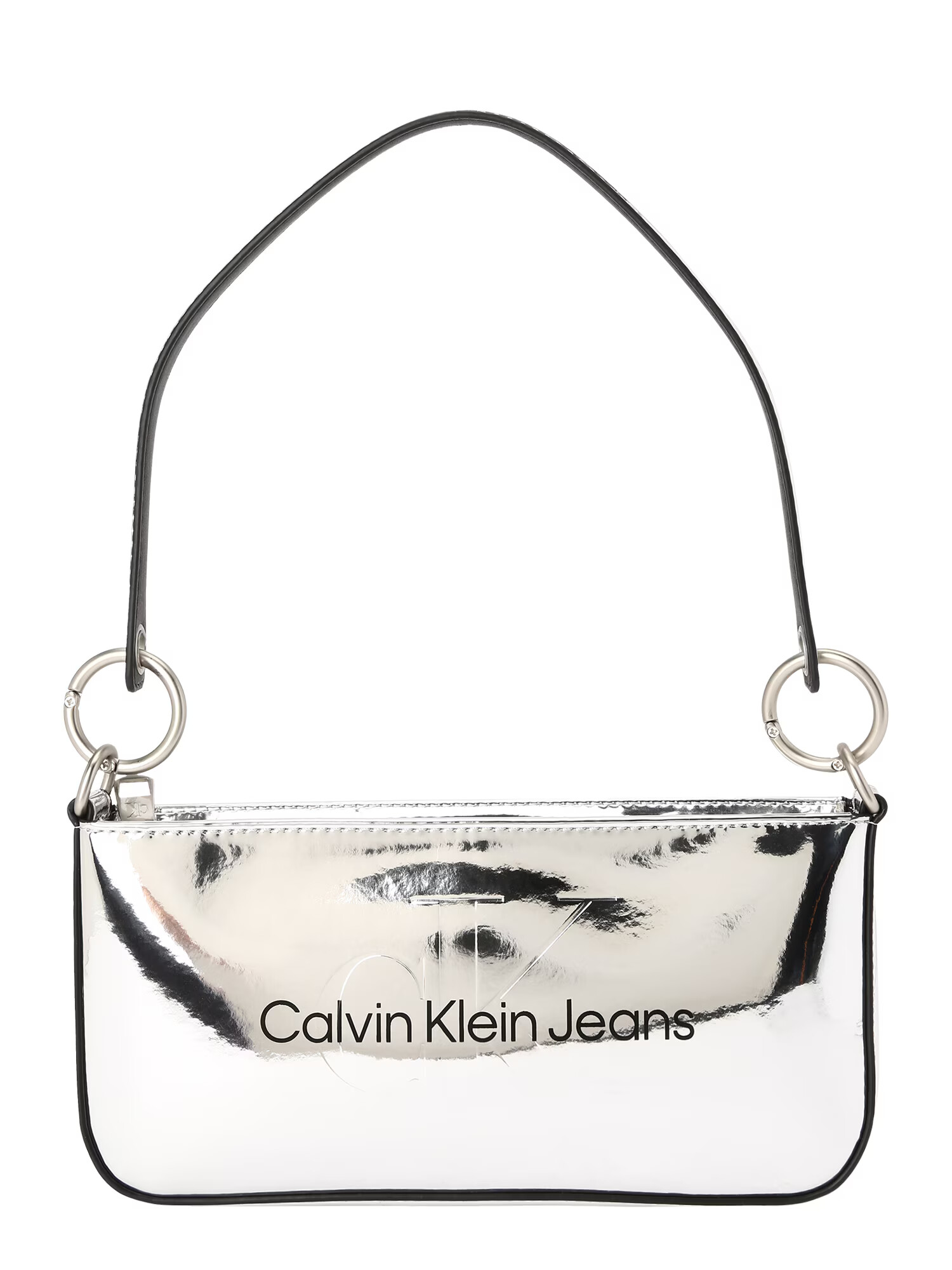 Calvin Klein Jeans Τσάντα ώμου μαύρο / ασημί - Pepit.gr