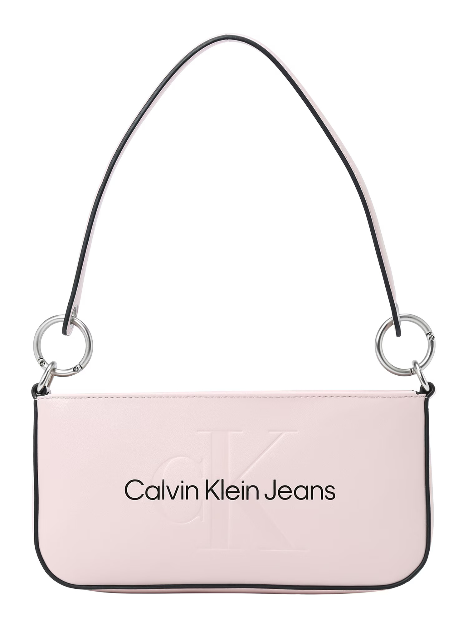 Calvin Klein Jeans Τσάντα ώμου ροζ παστέλ / μαύρο - Pepit.gr