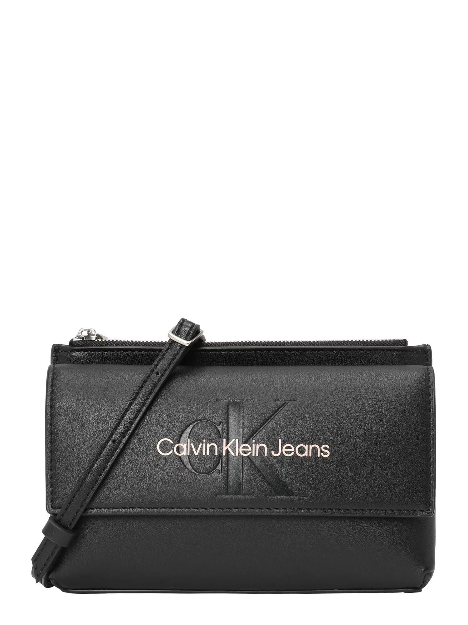 Calvin Klein Jeans Τσάντα ώμου σαμουά / μαύρο - Pepit.gr