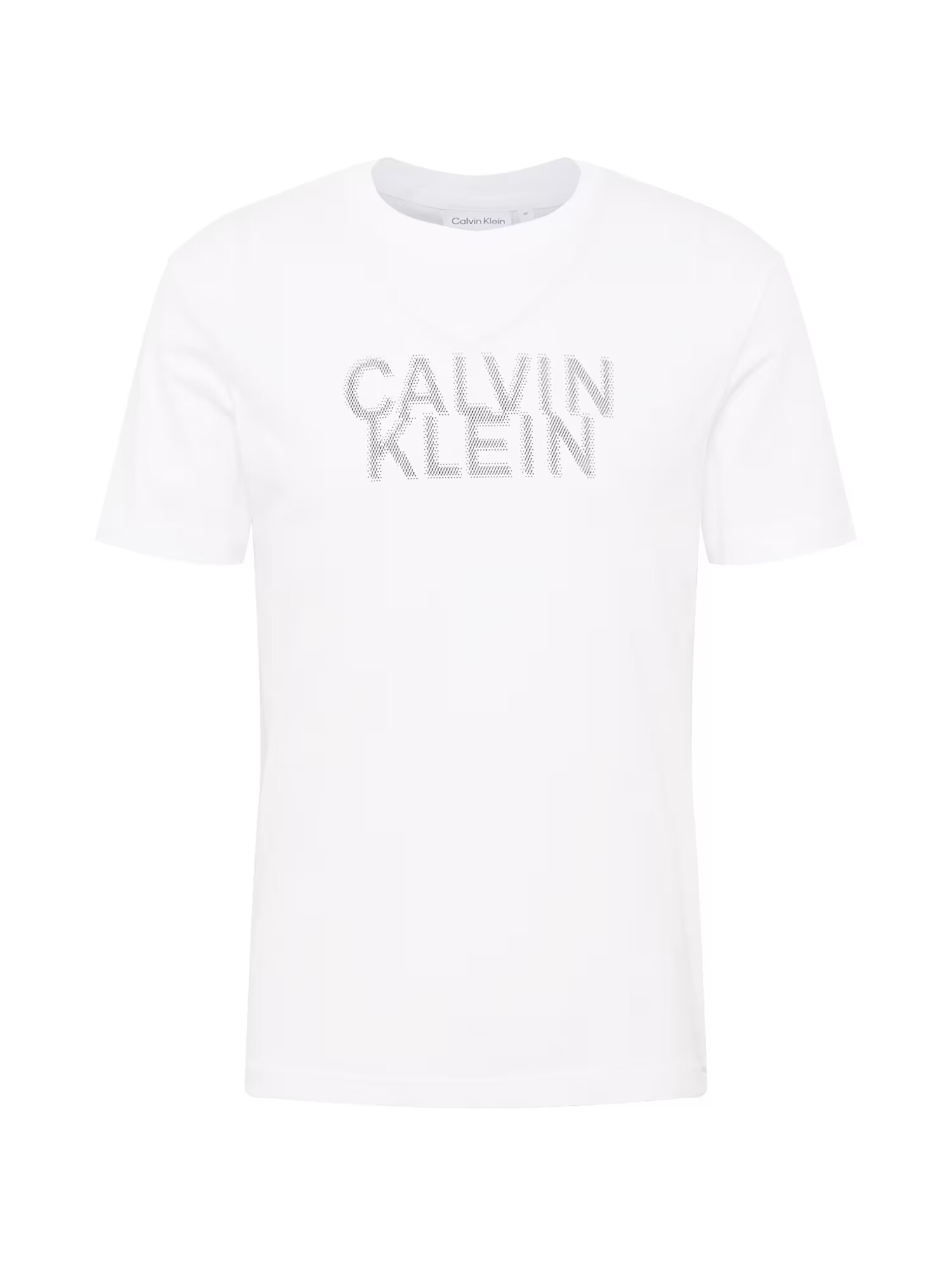 Calvin Klein Μπλουζάκι ανθρακί / λευκό - Pepit.gr