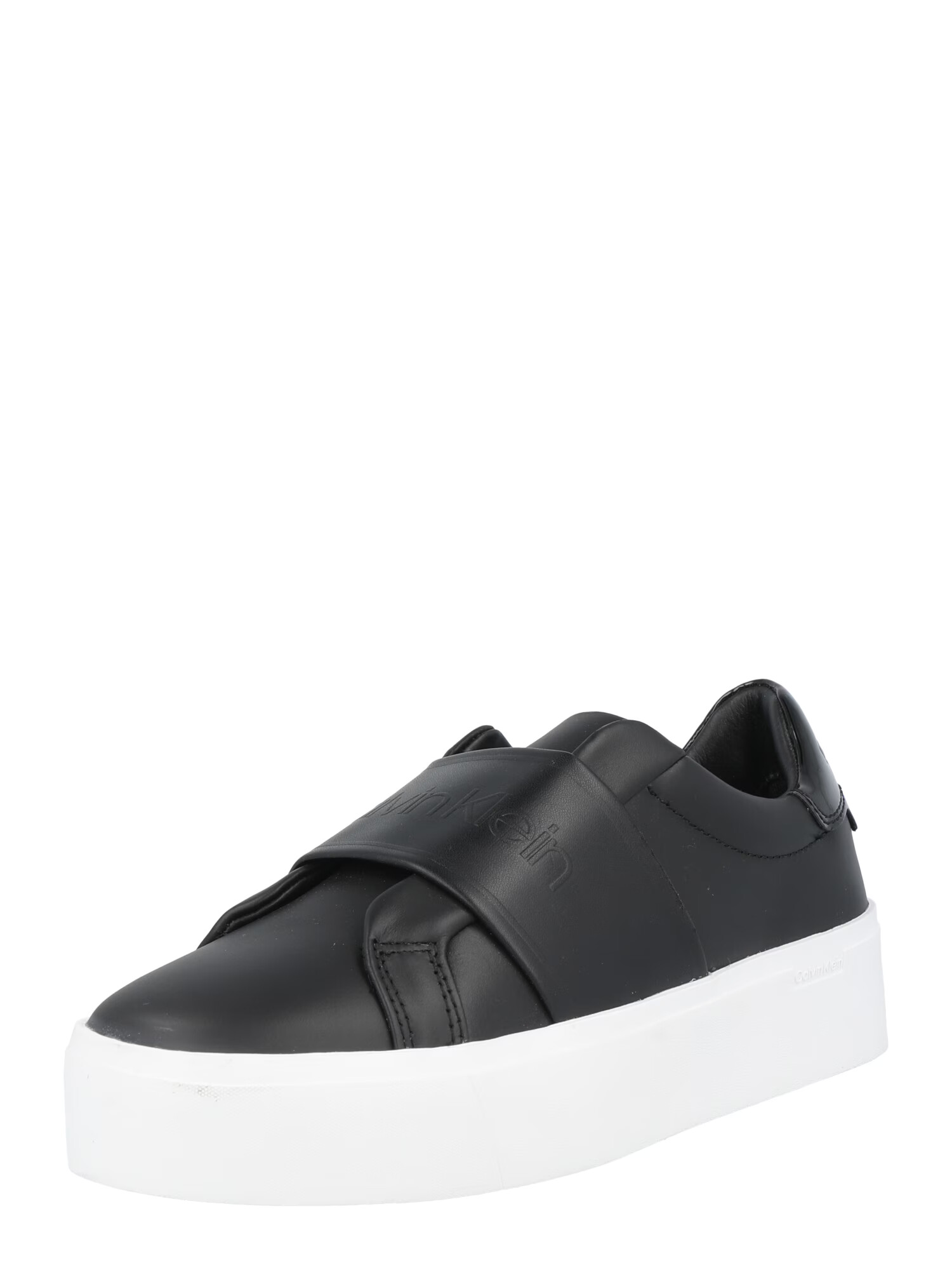 Calvin Klein Slip-on μαύρο / λευκό - Pepit.gr