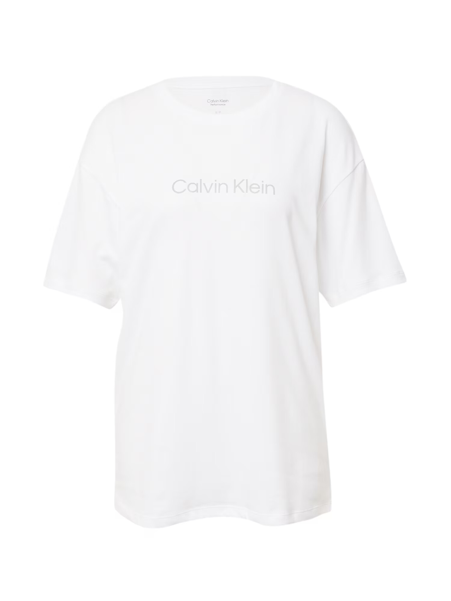 Calvin Klein Sport Μπλουζάκι γκρι / λευκό - Pepit.gr