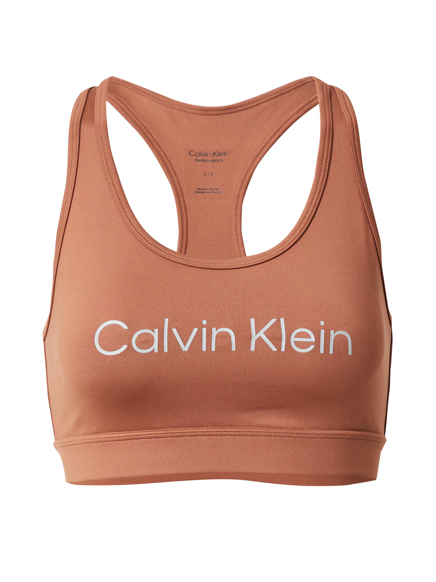 Calvin Klein Sport Σουτιέν καφέ / λευκό - Pepit.gr