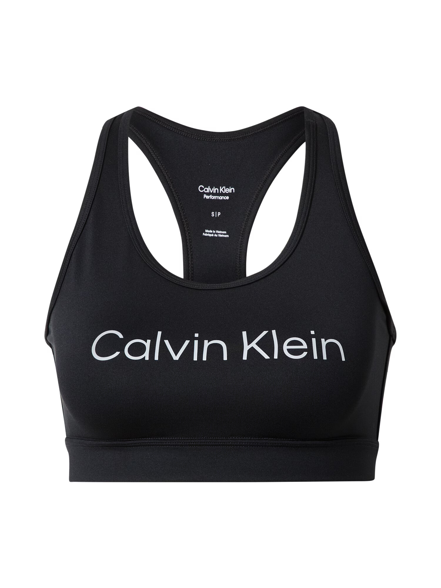 Calvin Klein Sport Σουτιέν μαύρο / λευκό - Pepit.gr