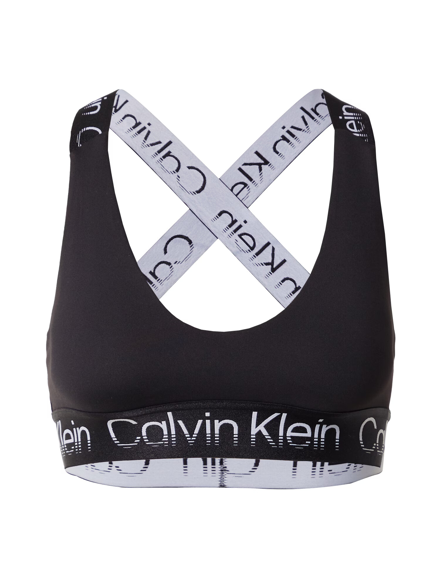 Calvin Klein Sport Σουτιέν μαύρο / λευκό - Pepit.gr