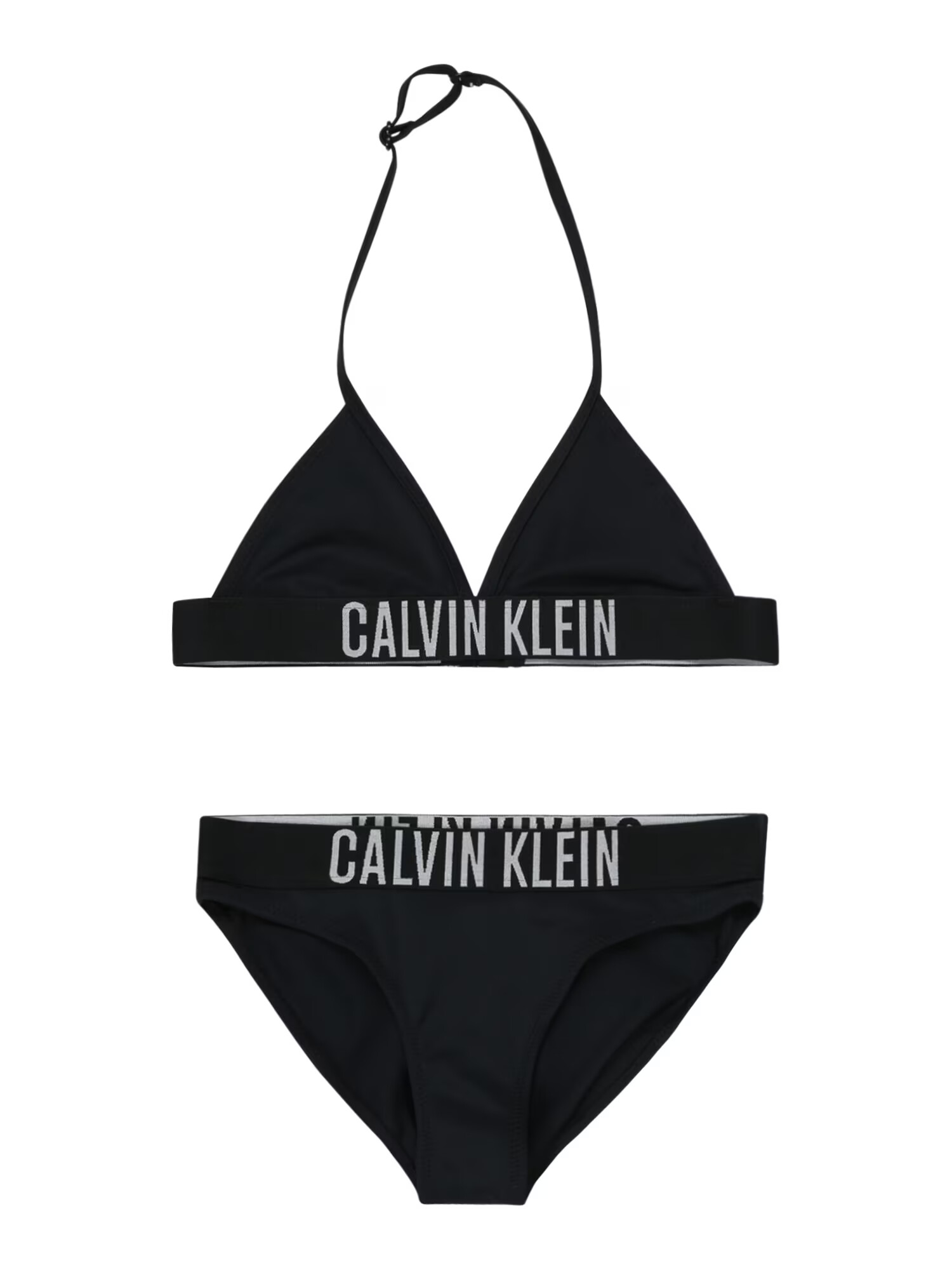 Calvin Klein Swimwear Μπικίνι ανοικτό γκρι / μαύρο - Pepit.gr