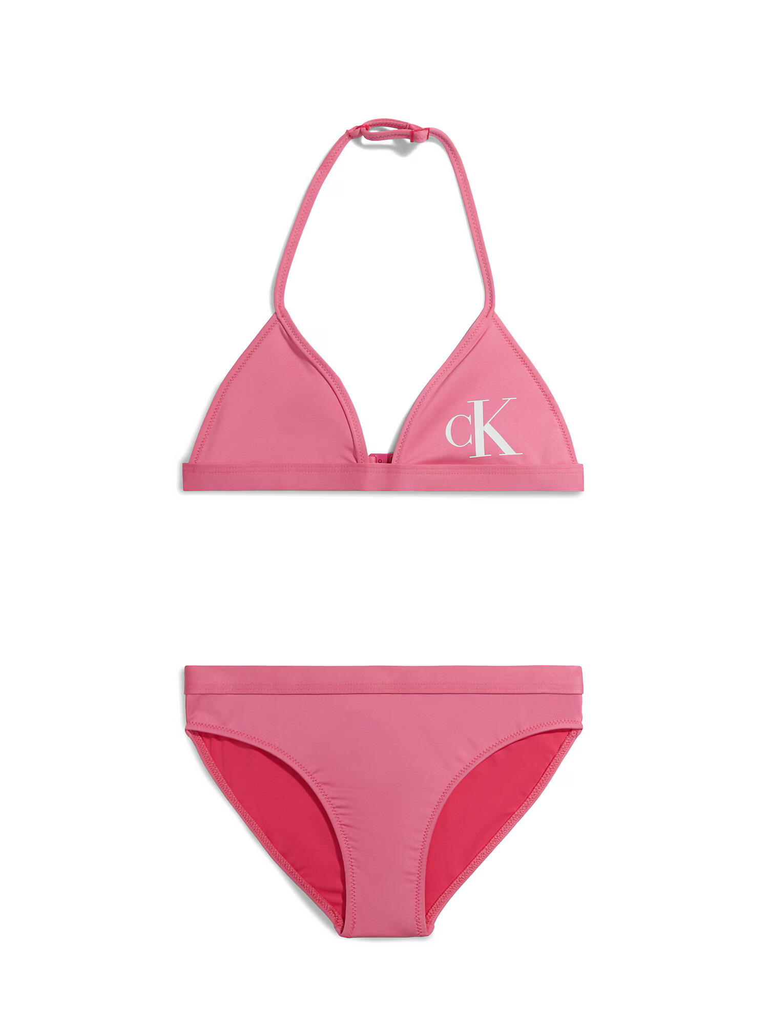 Calvin Klein Swimwear Μπικίνι ανοικτό ροζ / λευκό - Pepit.gr