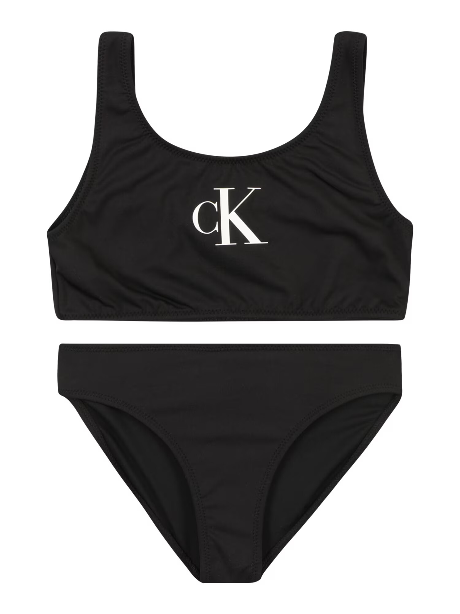 Calvin Klein Swimwear Μπικίνι μαύρο / λευκό - Pepit.gr