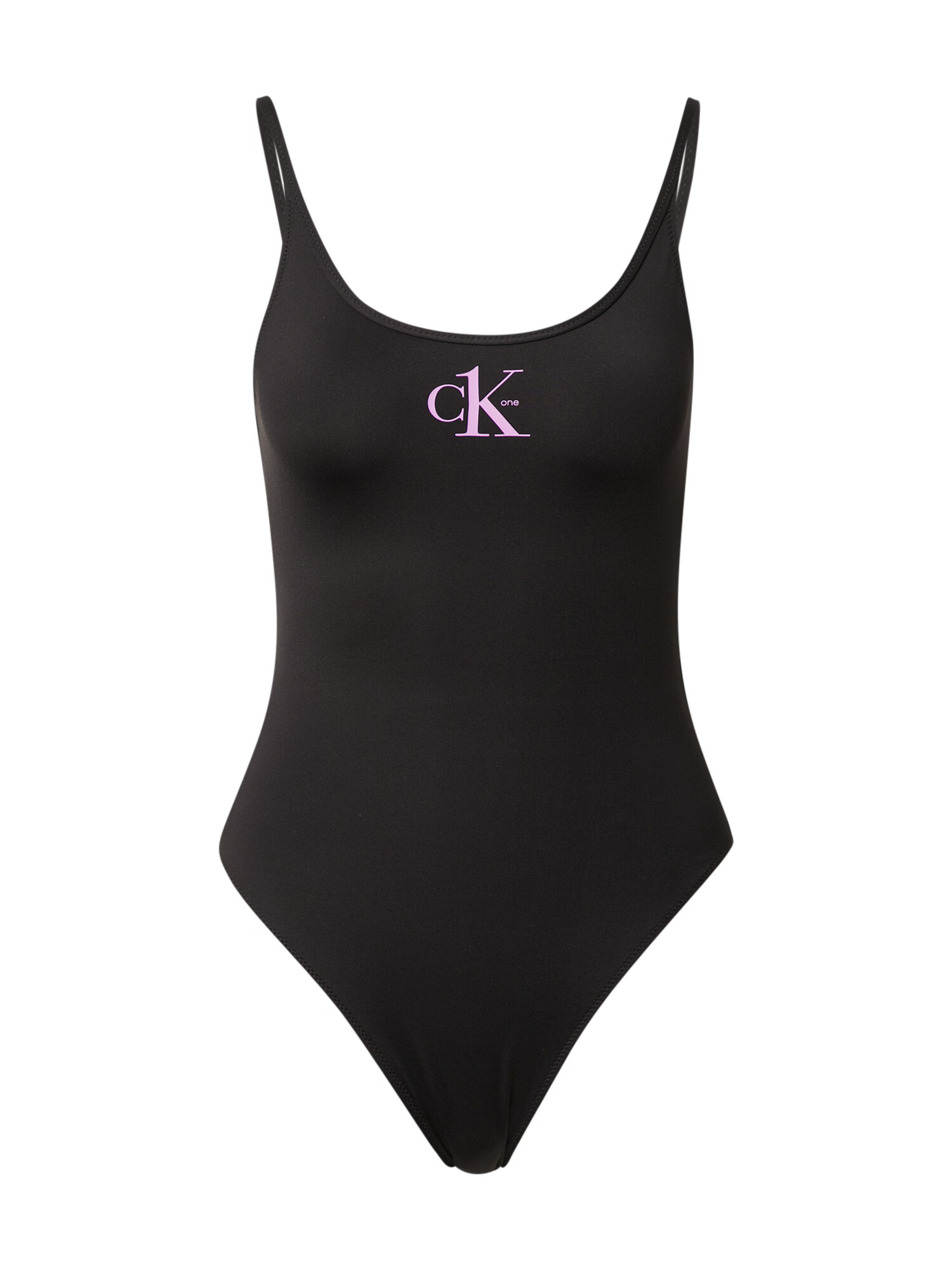 Calvin Klein Swimwear Ολόσωμο μαγιό λιλά / μαύρο - Pepit.gr