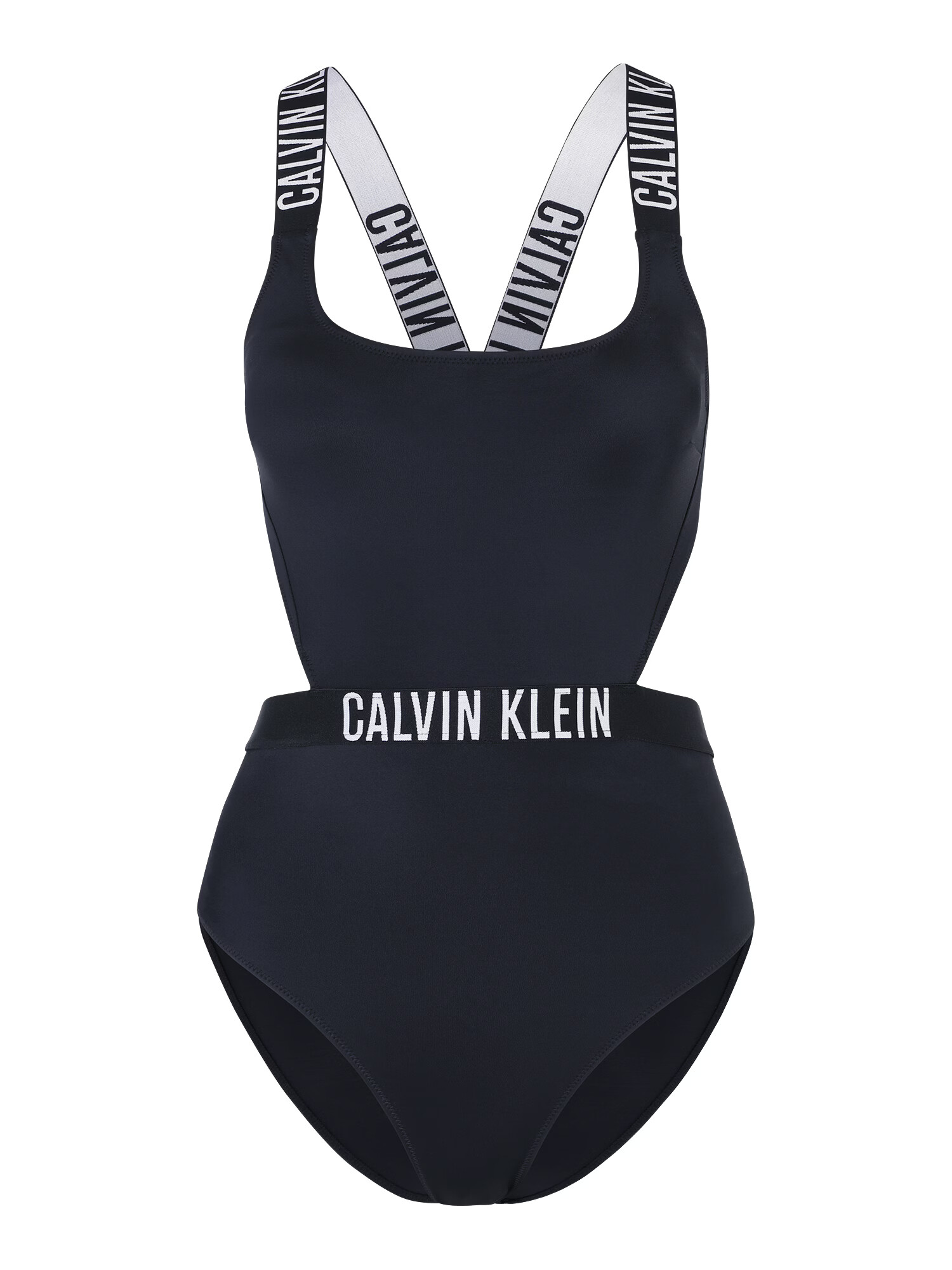 Calvin Klein Swimwear Ολόσωμο μαγιό μαύρο / λευκό - Pepit.gr