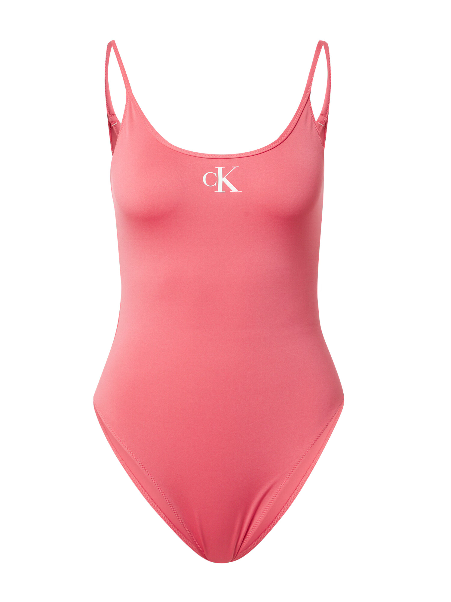 Calvin Klein Swimwear Ολόσωμο μαγιό ρόδινο / λευκό - Pepit.gr