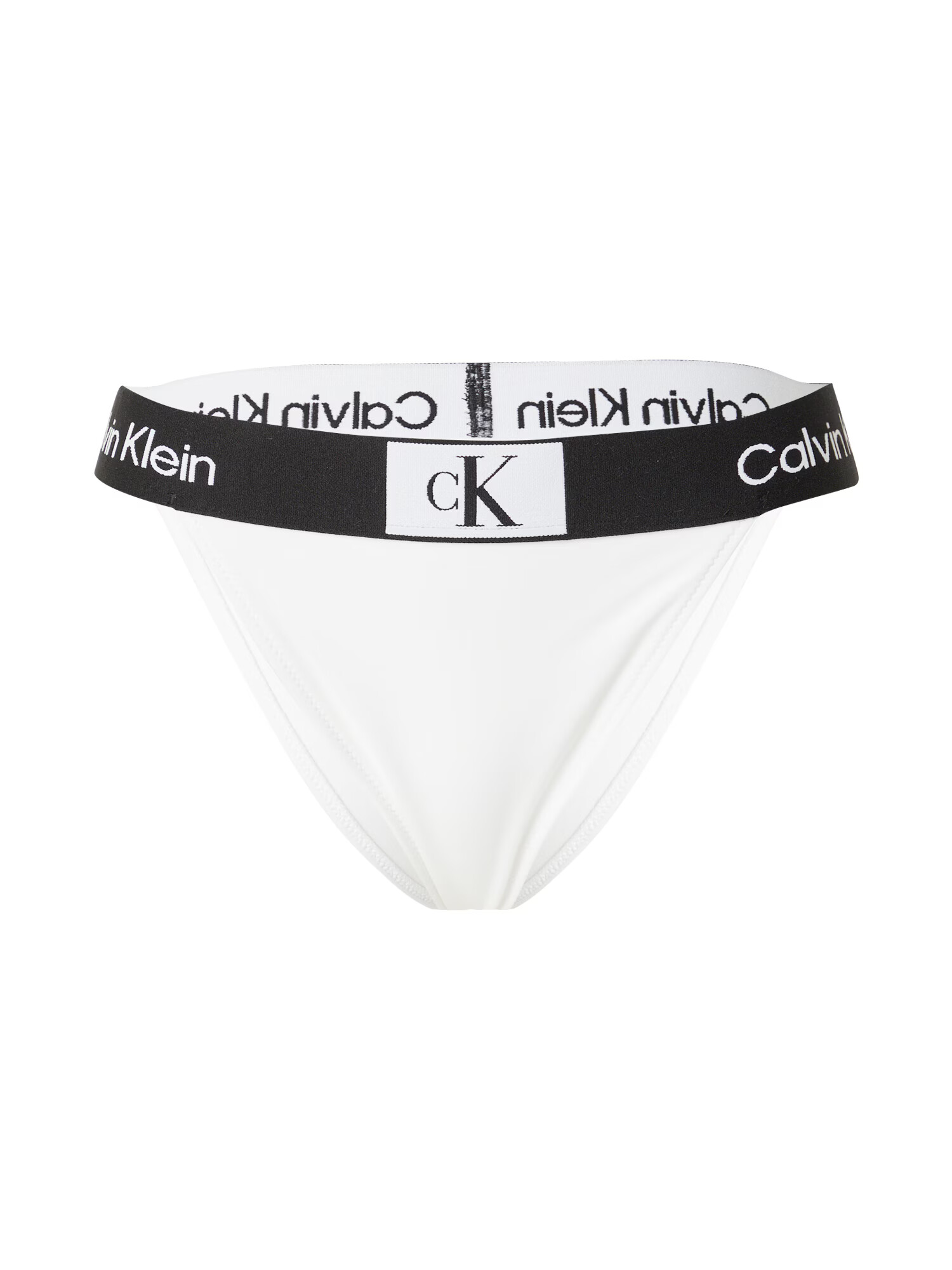 Calvin Klein Swimwear Σλιπ μπικίνι 'CHEEKY' μαύρο / λευκό - Pepit.gr