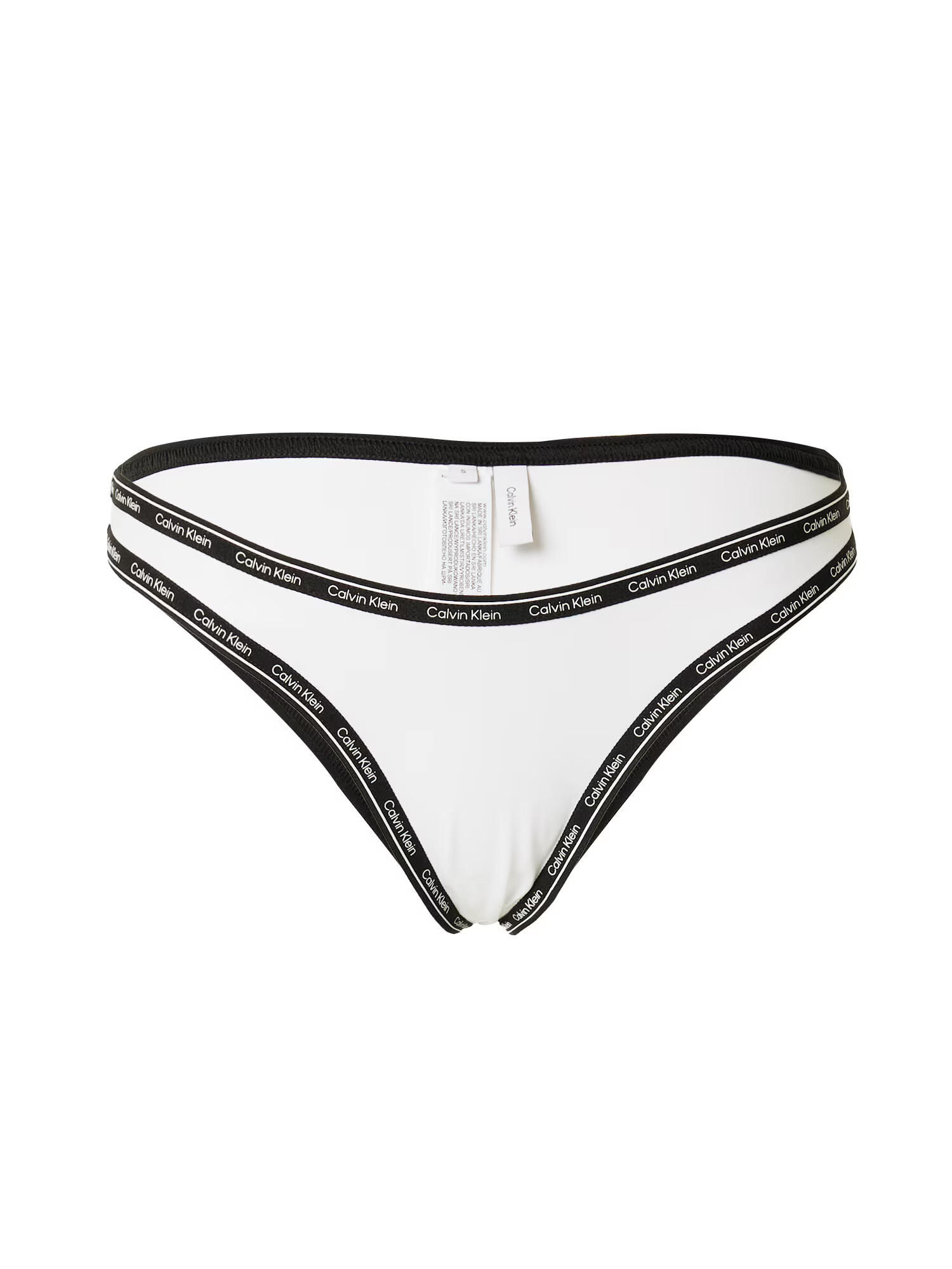 Calvin Klein Swimwear Σλιπ μπικίνι μαύρο / λευκό - Pepit.gr