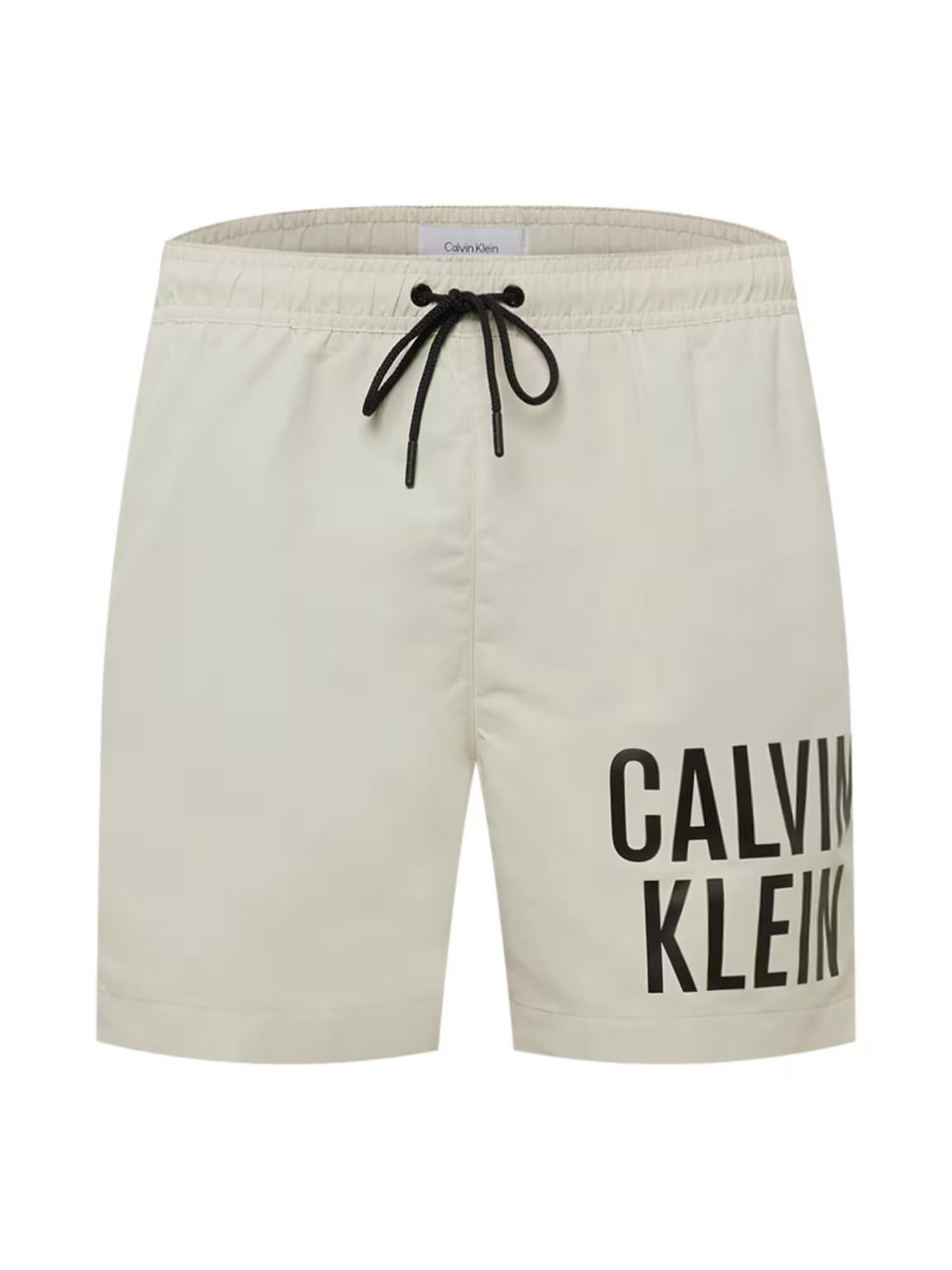 Calvin Klein Swimwear Σορτσάκι-μαγιό γκριζομπέζ / μαύρο - Pepit.gr