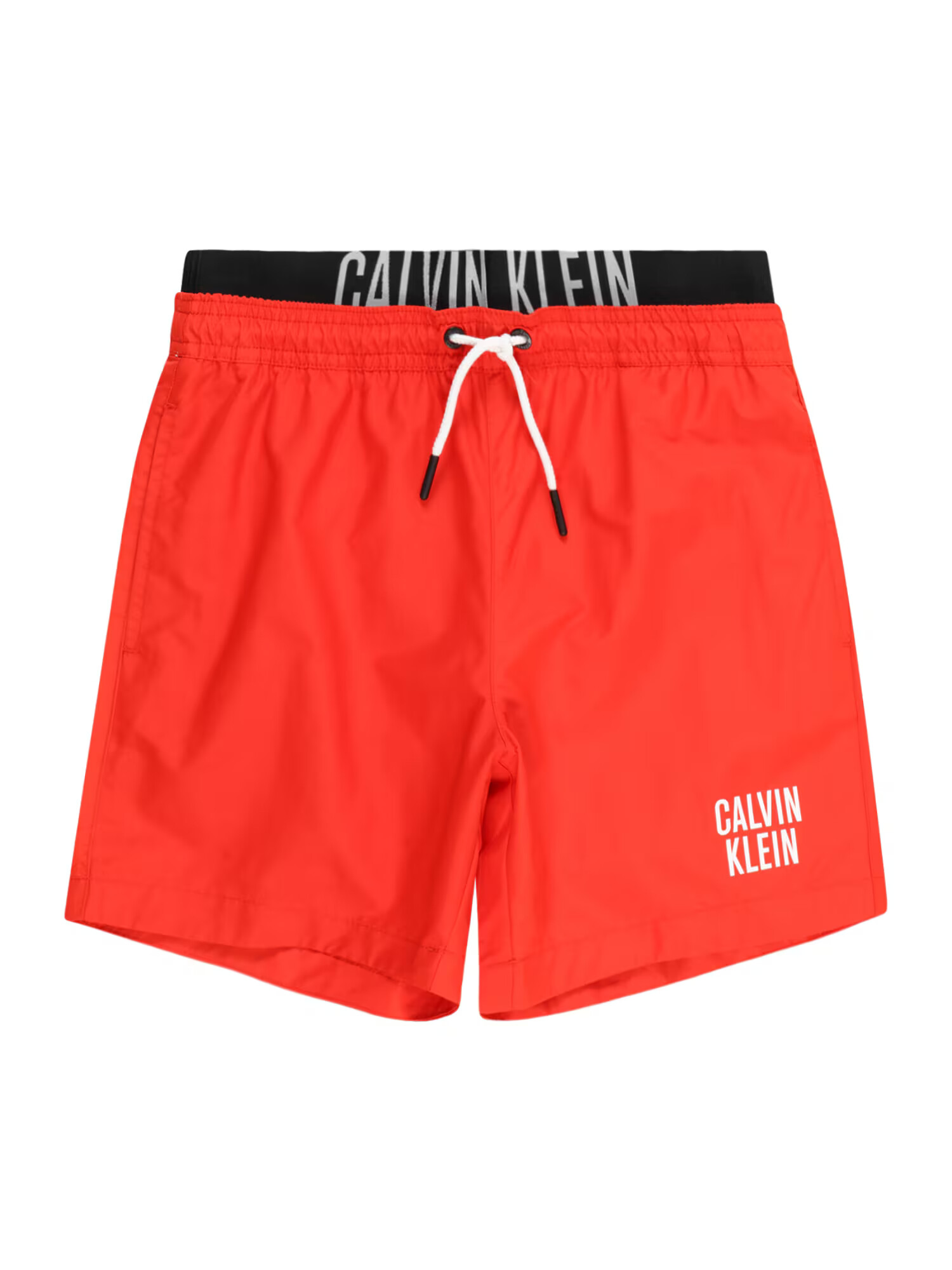 Calvin Klein Swimwear Σορτσάκι-μαγιό 'Intense Power' κόκκινο / μαύρο / λευκό - Pepit.gr